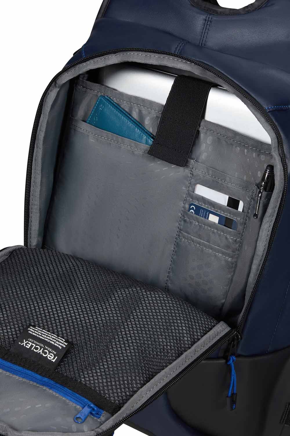 Samsonite Ecodiver Laptop Rucksack S 14" + GRATIS HOTELGUTSCHEIN Blue Nights