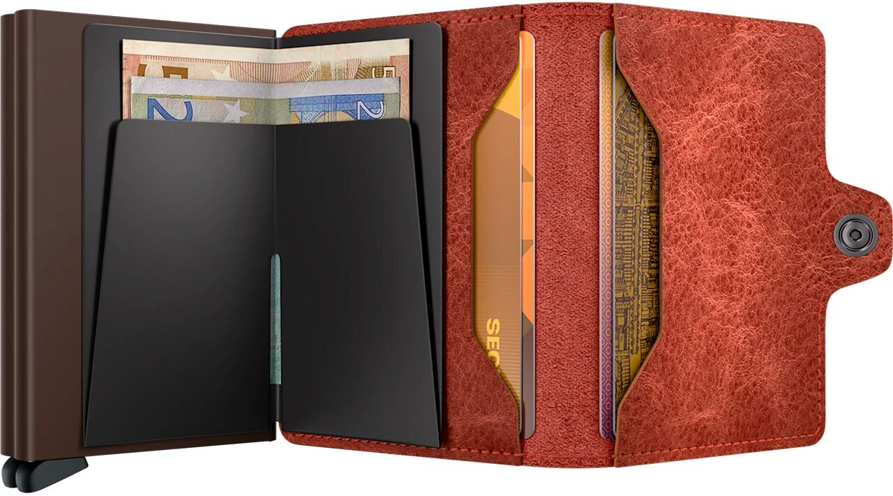 Secrid Twinwallet Vintage  8/12 Geschützte Karten TV-Orange