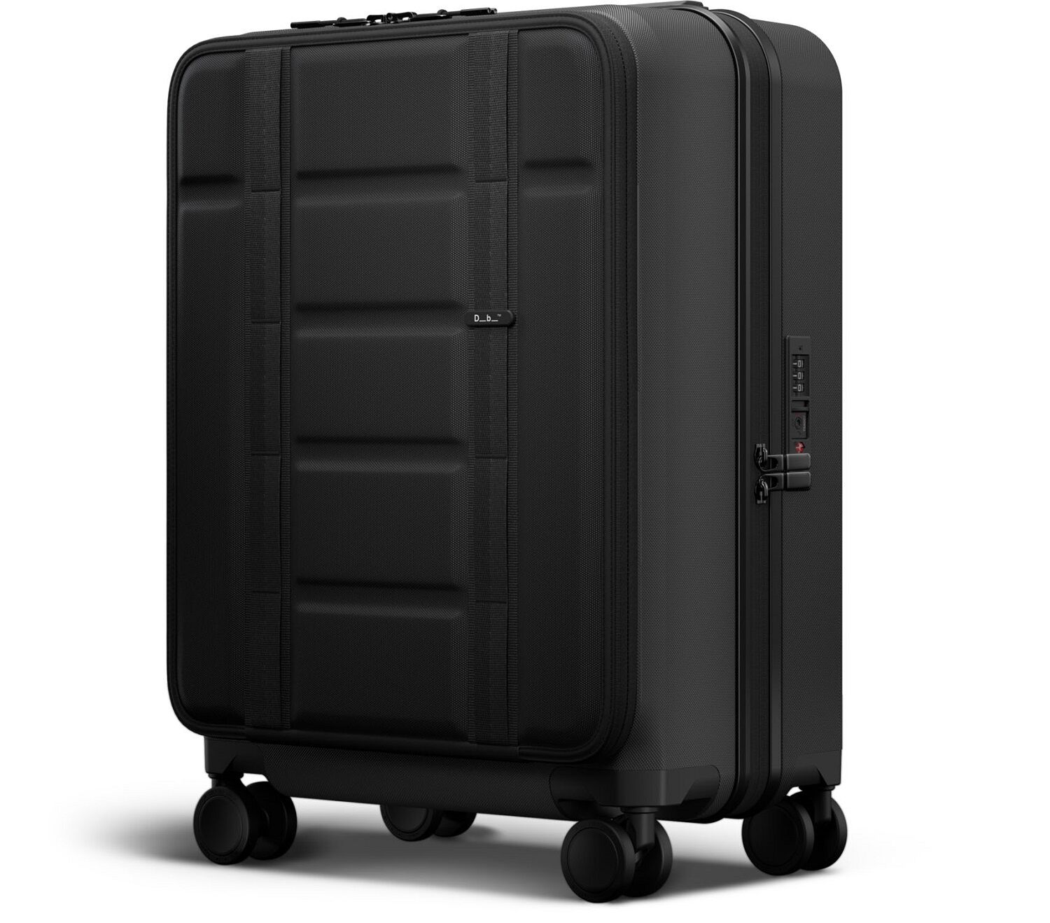 D_b_ Ramverk Front-access Carry-on Black Out