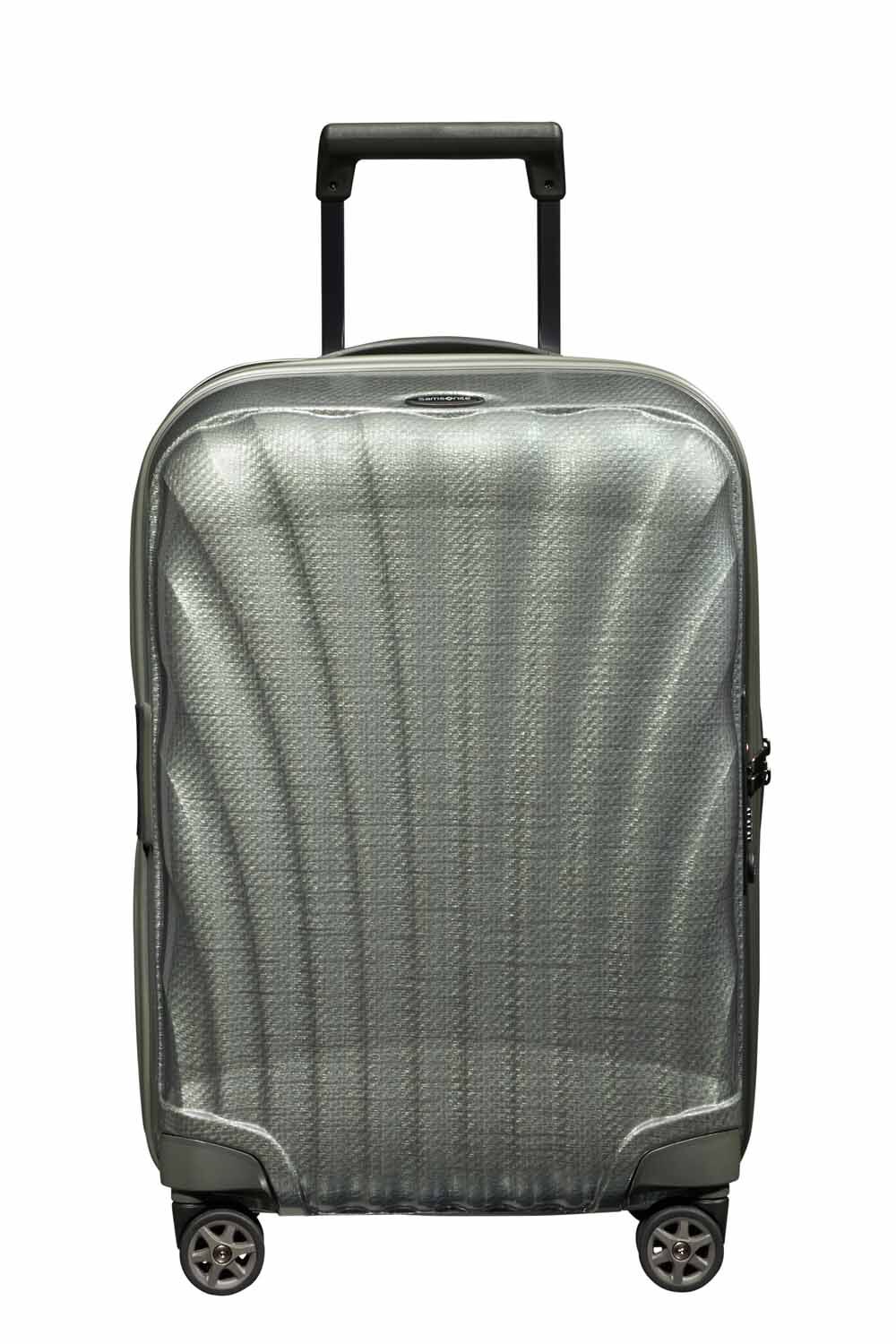 Samsonite C-Lite Trolley mit 4 Rollen erweiterbar 55cm + GRATIS HOTELGUTSCHEIN Metallic Green