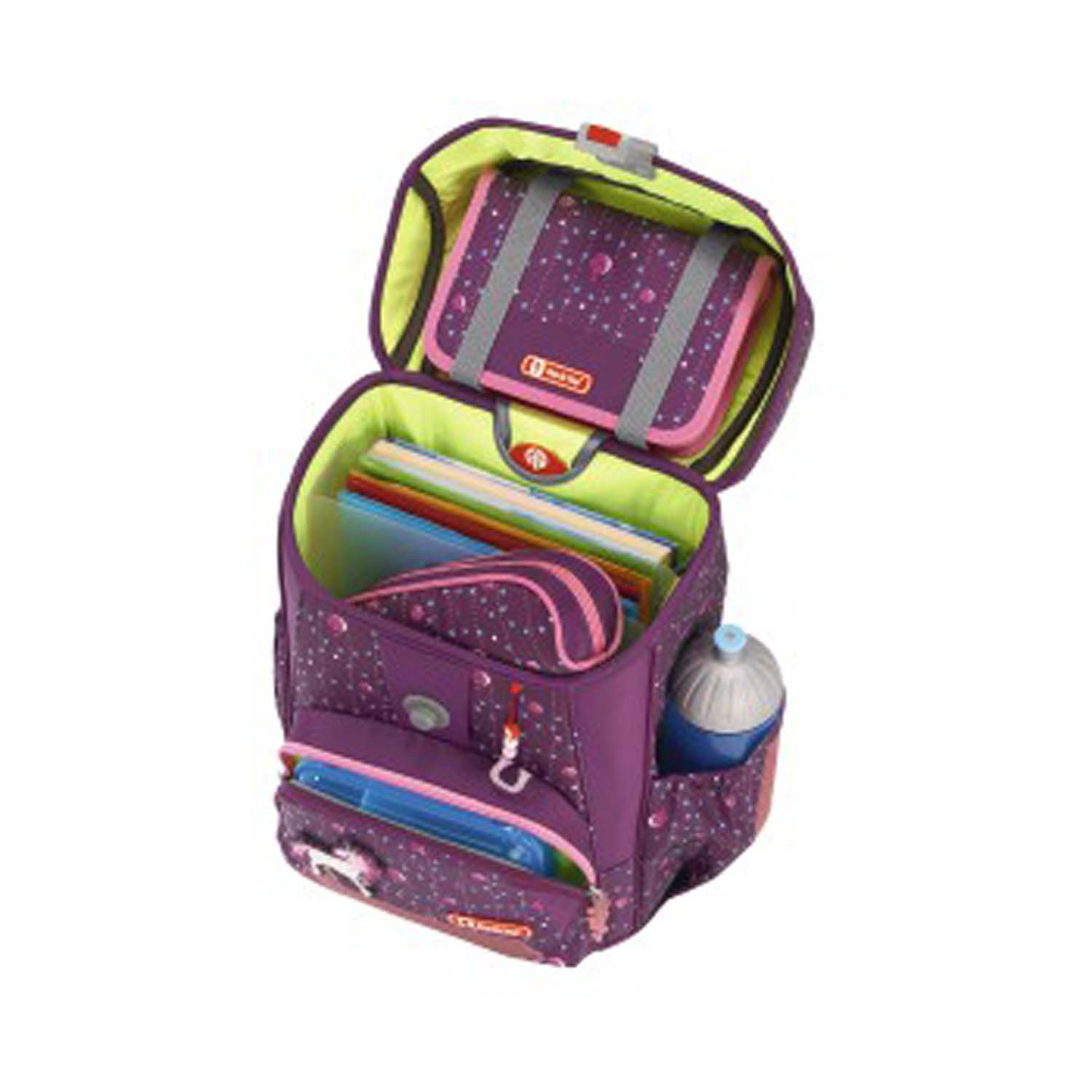 Step by Step CLOUD Schulranzen-Set, 5-teilig Dreamy Unicorn Nuala