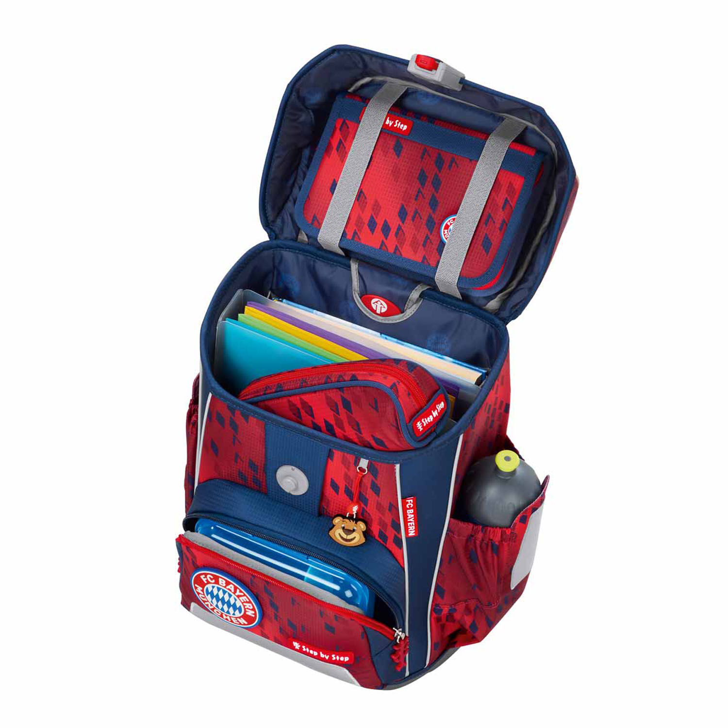 Step by Step CLOUD FC Bayern Schulranzen-Set, 5-teilig "Mia san Mia" Step by Step CLOUD FC Bayern Schulranzen-Set, 5-teilig "Mia san Mia"