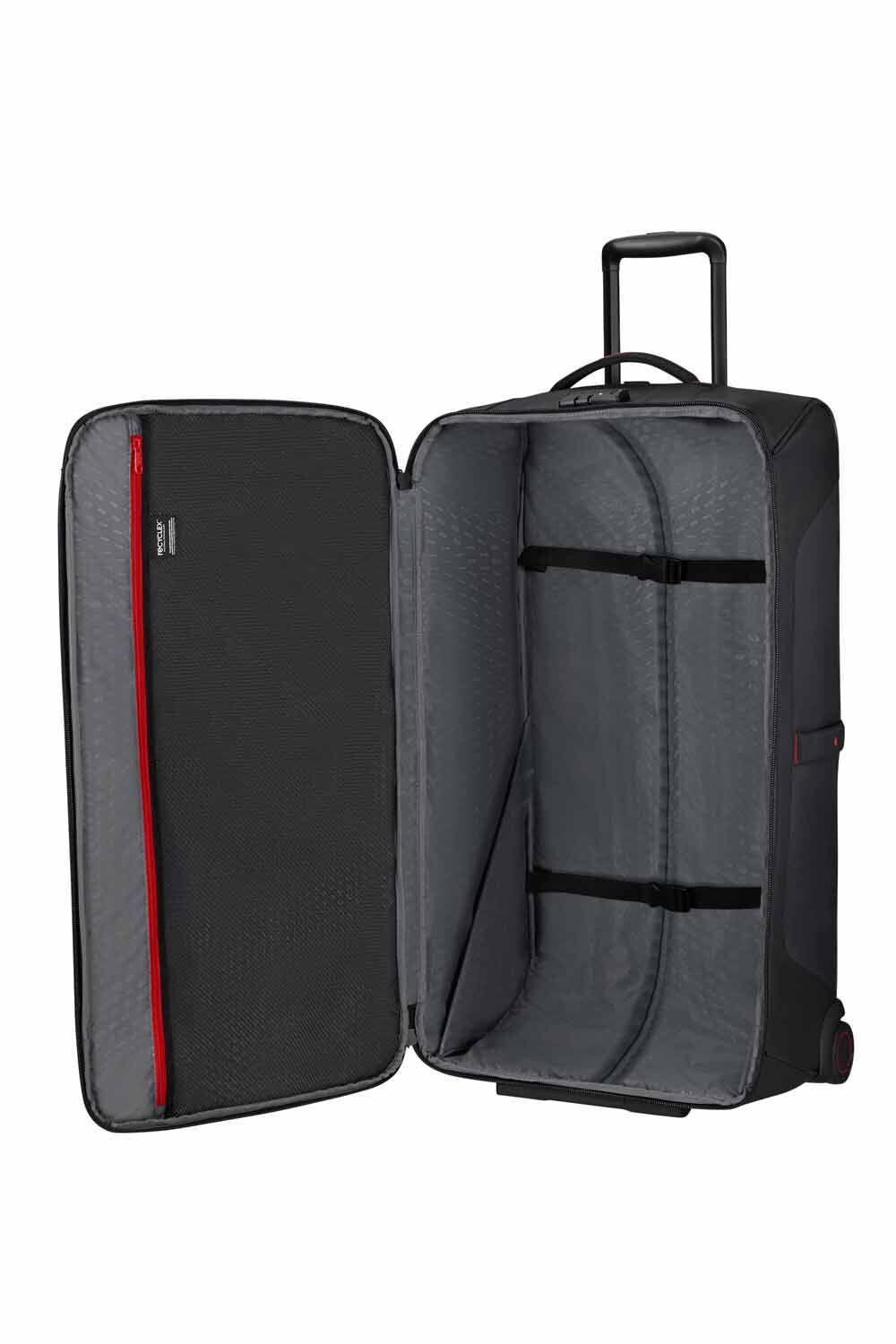 Samsonite Ecodiver Reisetasche mit Rollen 79 cm + GRATIS HOTELGUTSCHEIN Schwarz Samsonite Ecodiver Reisetasche mit Rollen 79 cm + GRATIS HOTELGUTSCHEIN Schwarz