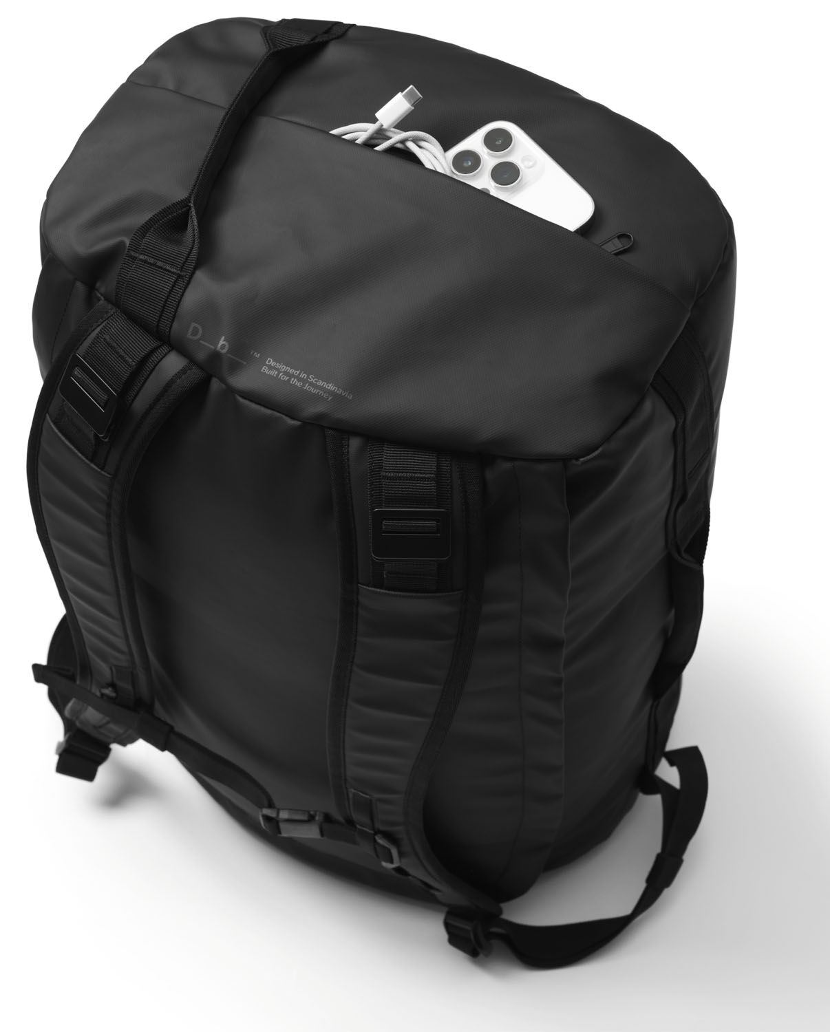 D_b_ Roamer Duffel / Backpack 40L Black Out D_b_ Roamer Duffel / Backpack 40L Black Out