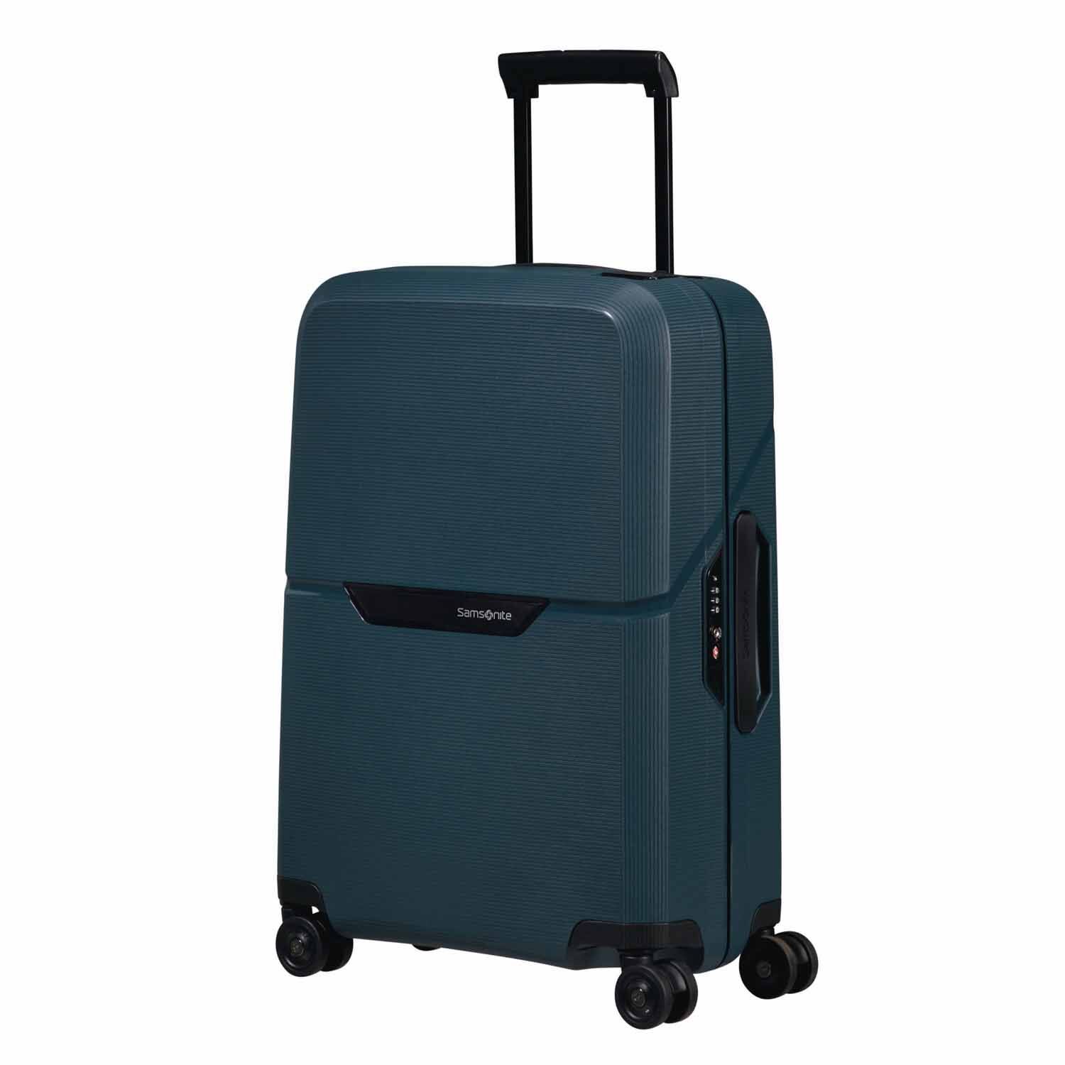 Samsonite Magnum ECO Trolley mit 4 Rollen 55cm Midnight Blue
