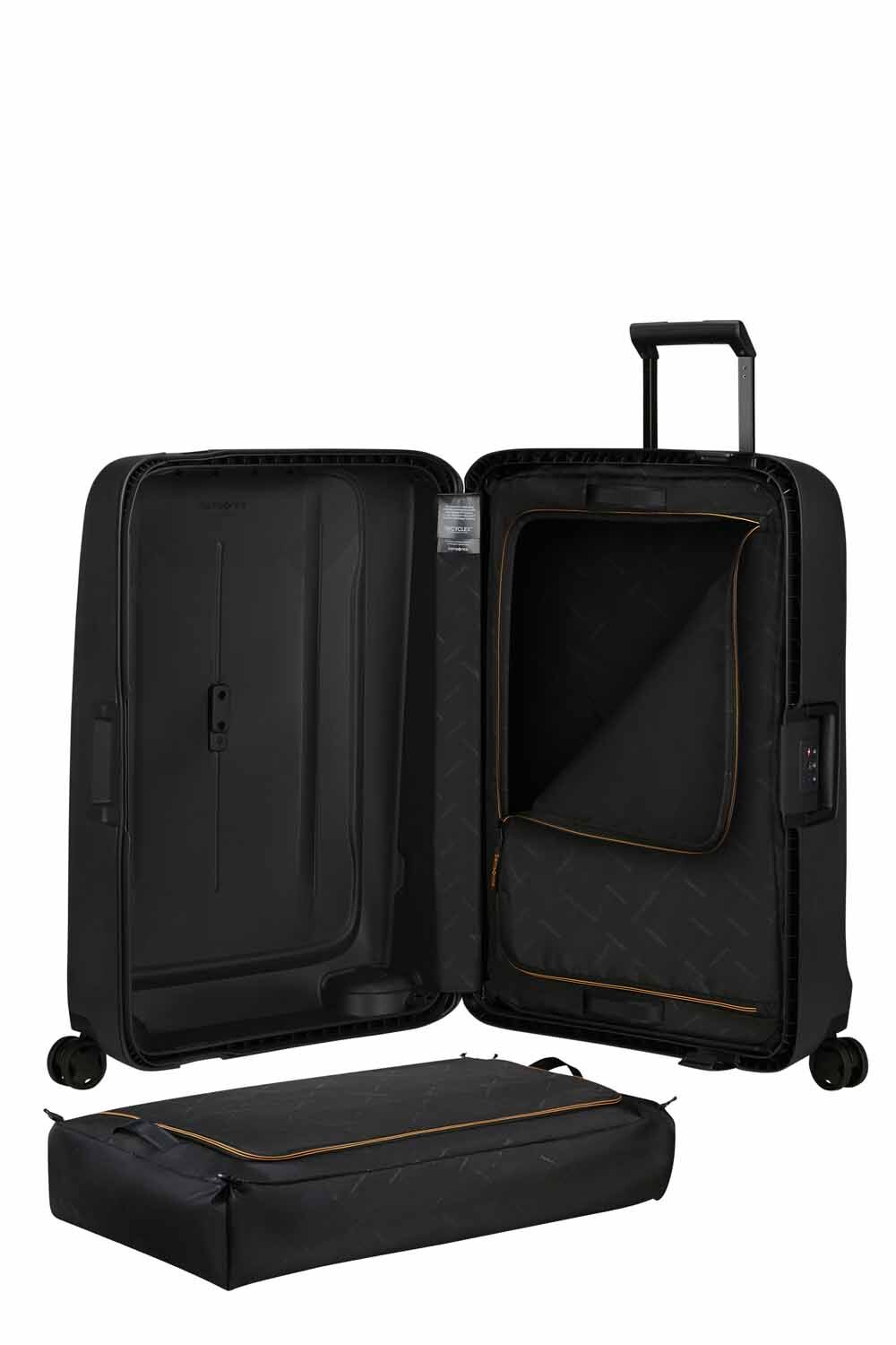 Samsonite Essens Trolley mit 4 Rollen 69cm + GRATIS HOTELGUTSCHEIN Graphite