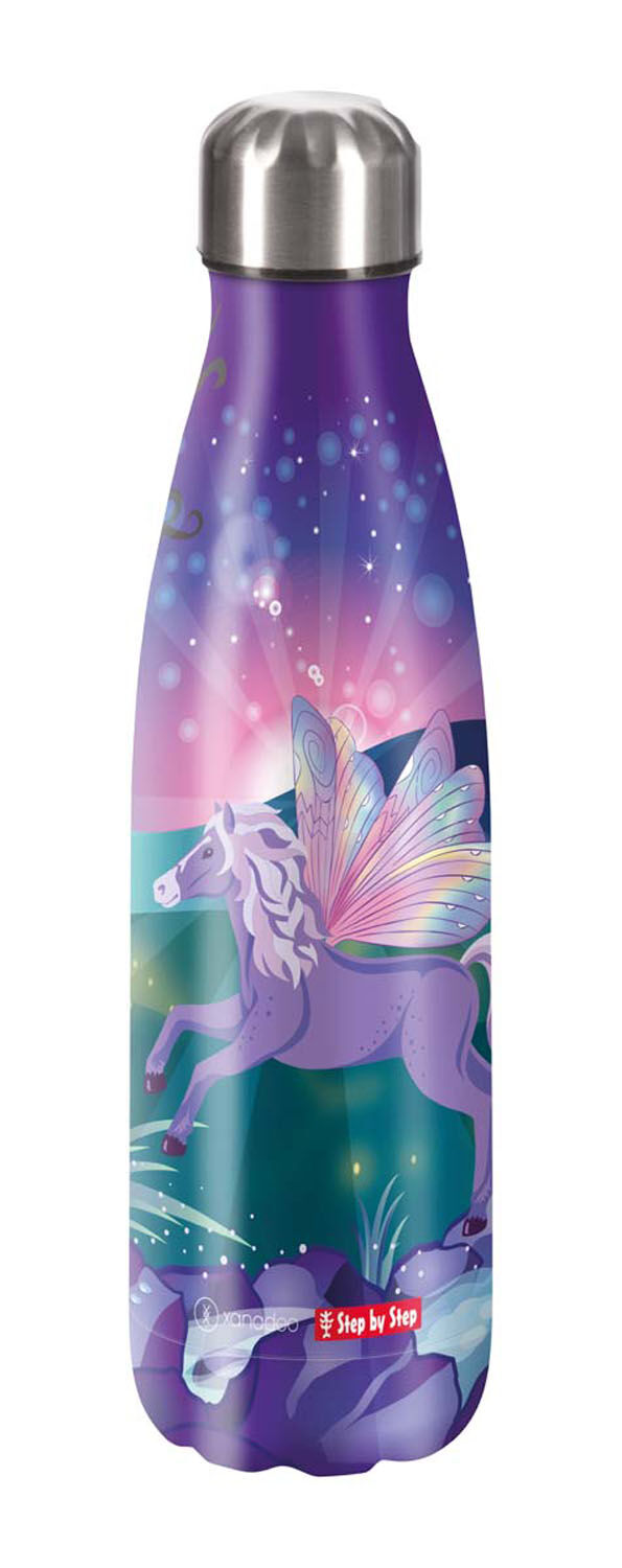Step by Step Schulzubehör Isolierte Edelstahl-Trinkflasche Xanadoo 500ml Pegasus Emily