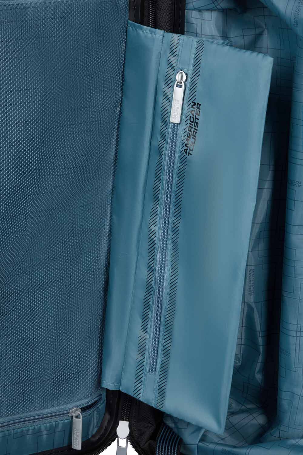 American Tourister AeroStep Handgepäck 55cm erweiterbar Schwarz