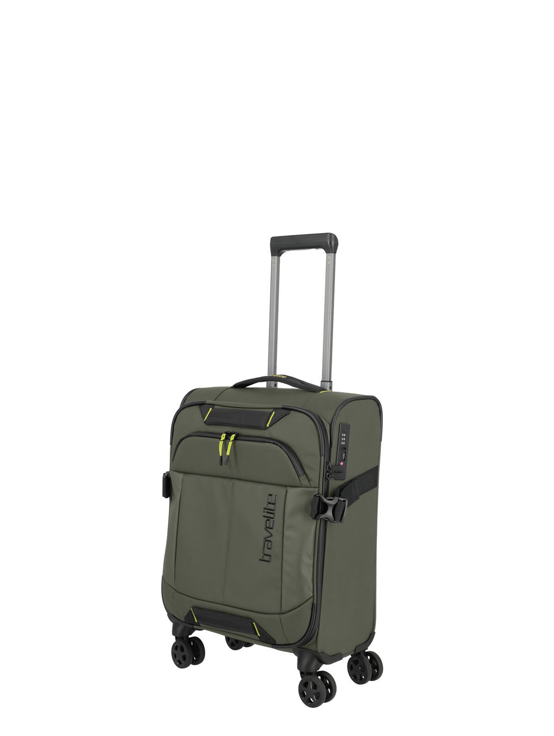 Travelite BRIIZE Trolley S 4-Rollen Khaki