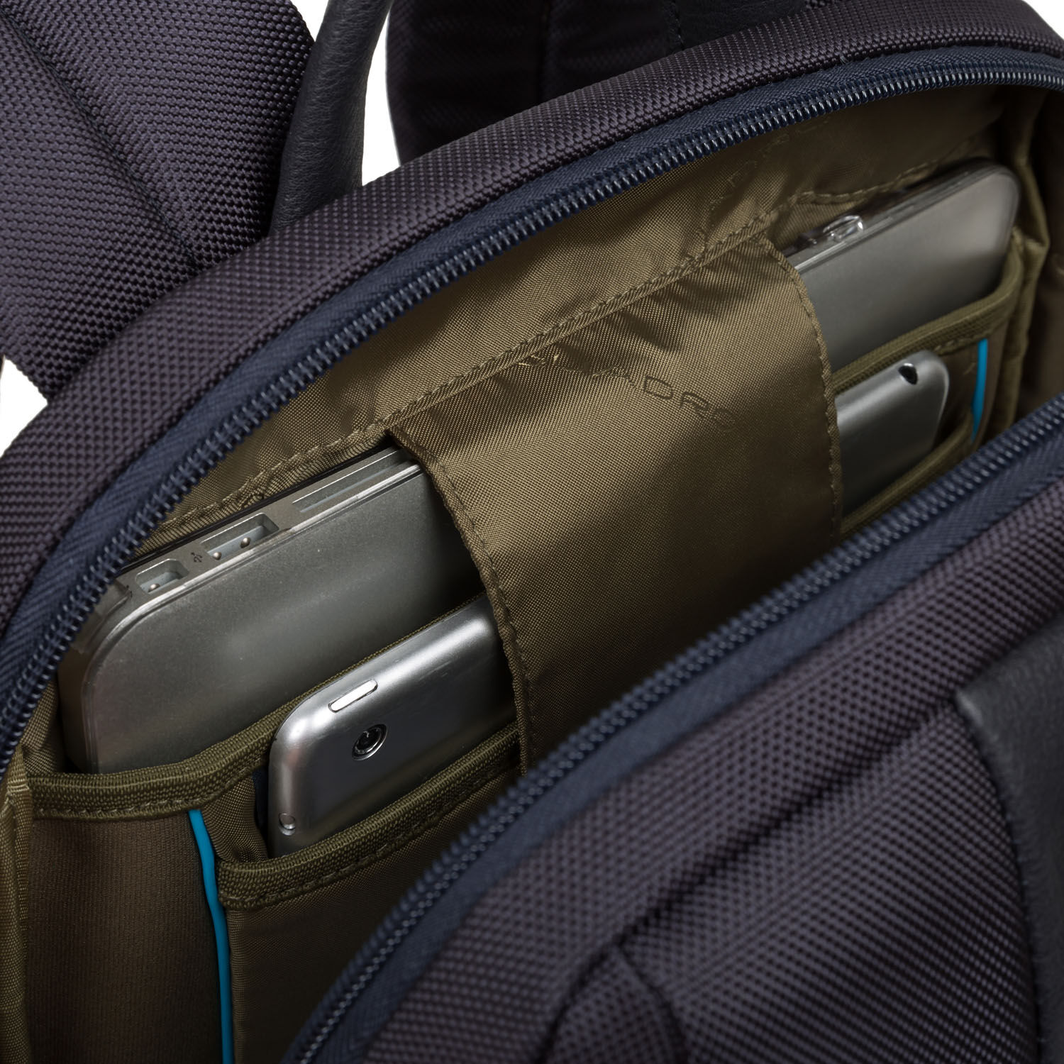 Piquadro Brief Laptoprucksack 14" grün Piquadro Brief Laptoprucksack 14" grün