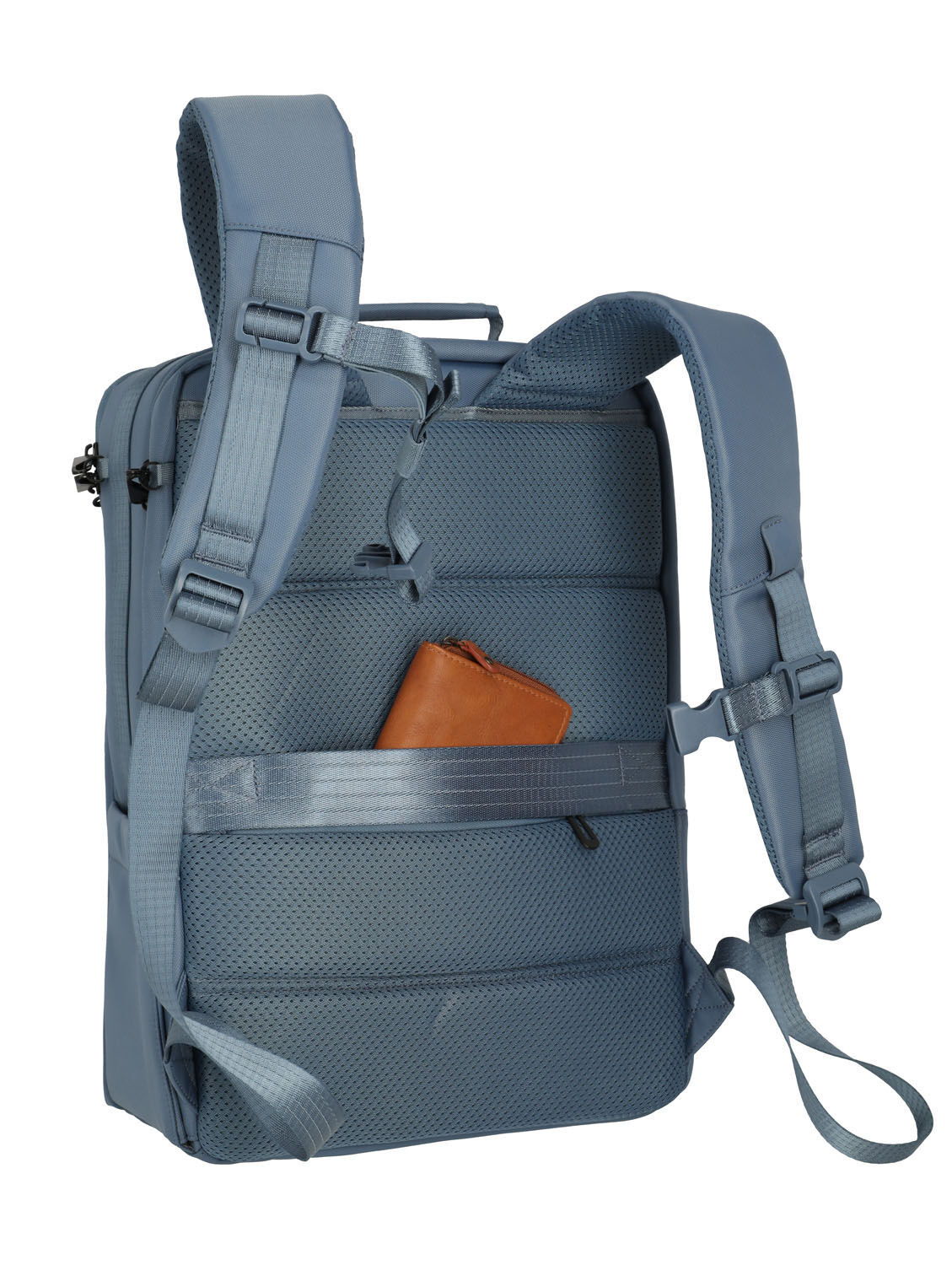 Travelite Workfloow Rucksack M mit 15,6" Laptopfach Denimblue