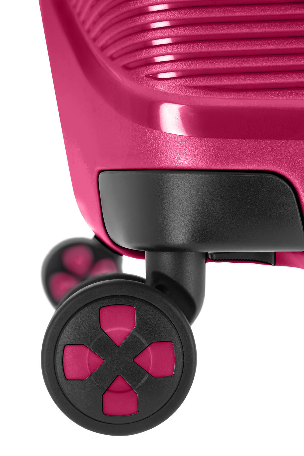 IMPACKT IP1 Koffer M, 4-Rollen Flora pink