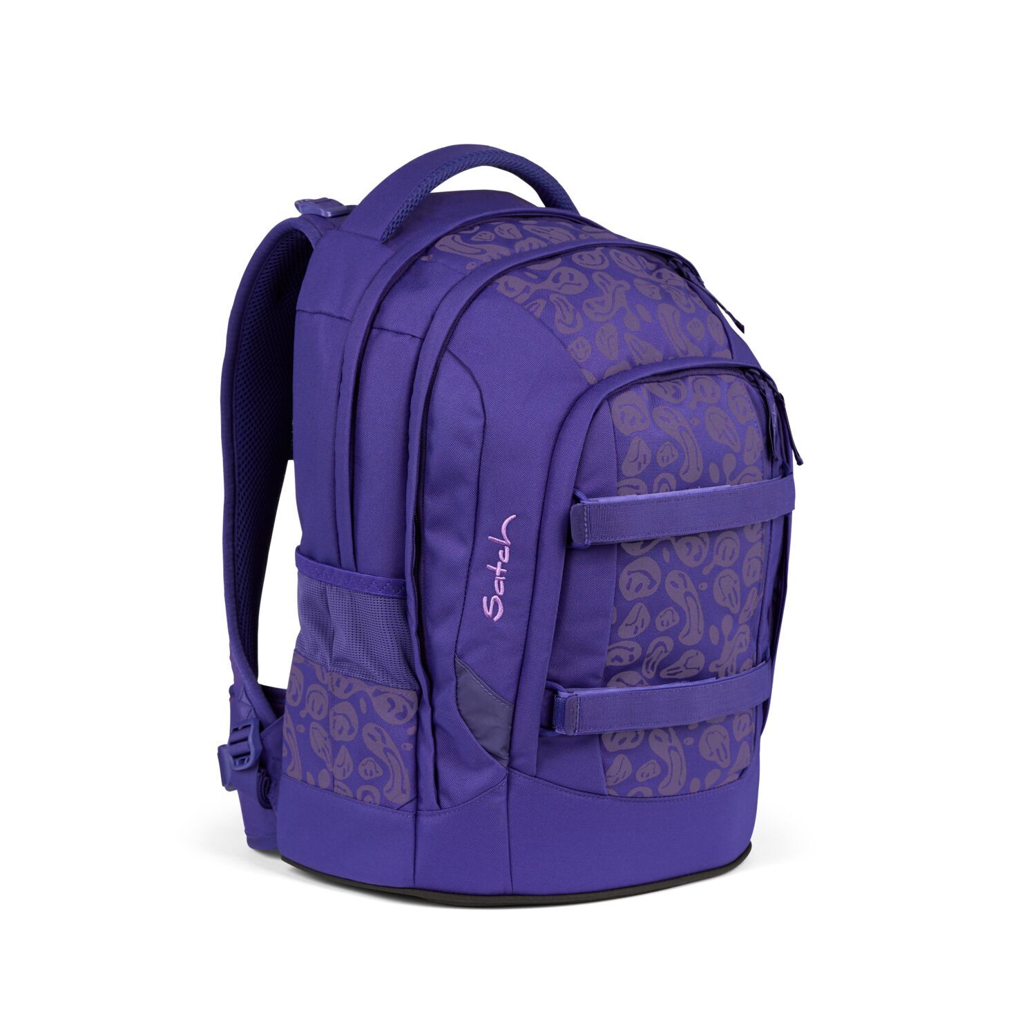 satch pack Schulrucksack Bright Faces-Reflective Style