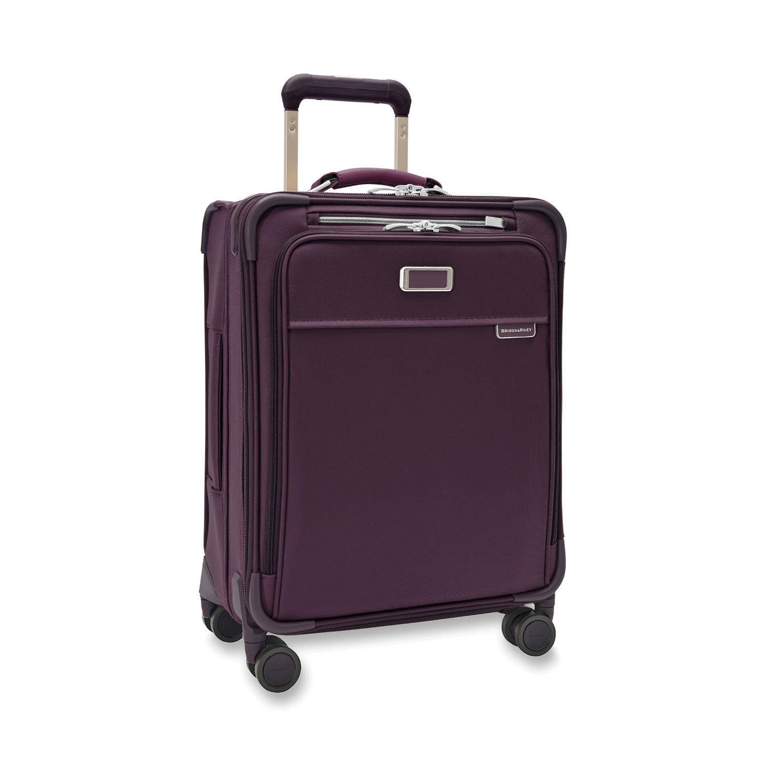 Briggs & Riley Baseline Global Carry-on Spinner 21" Exp Plum