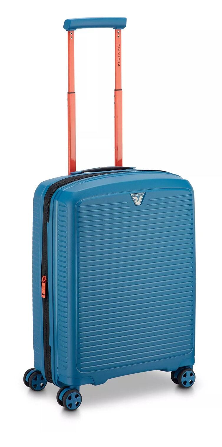 Roncato ARCADE Cabin Trolley S (55cm) Erweiterbar Denim Blue