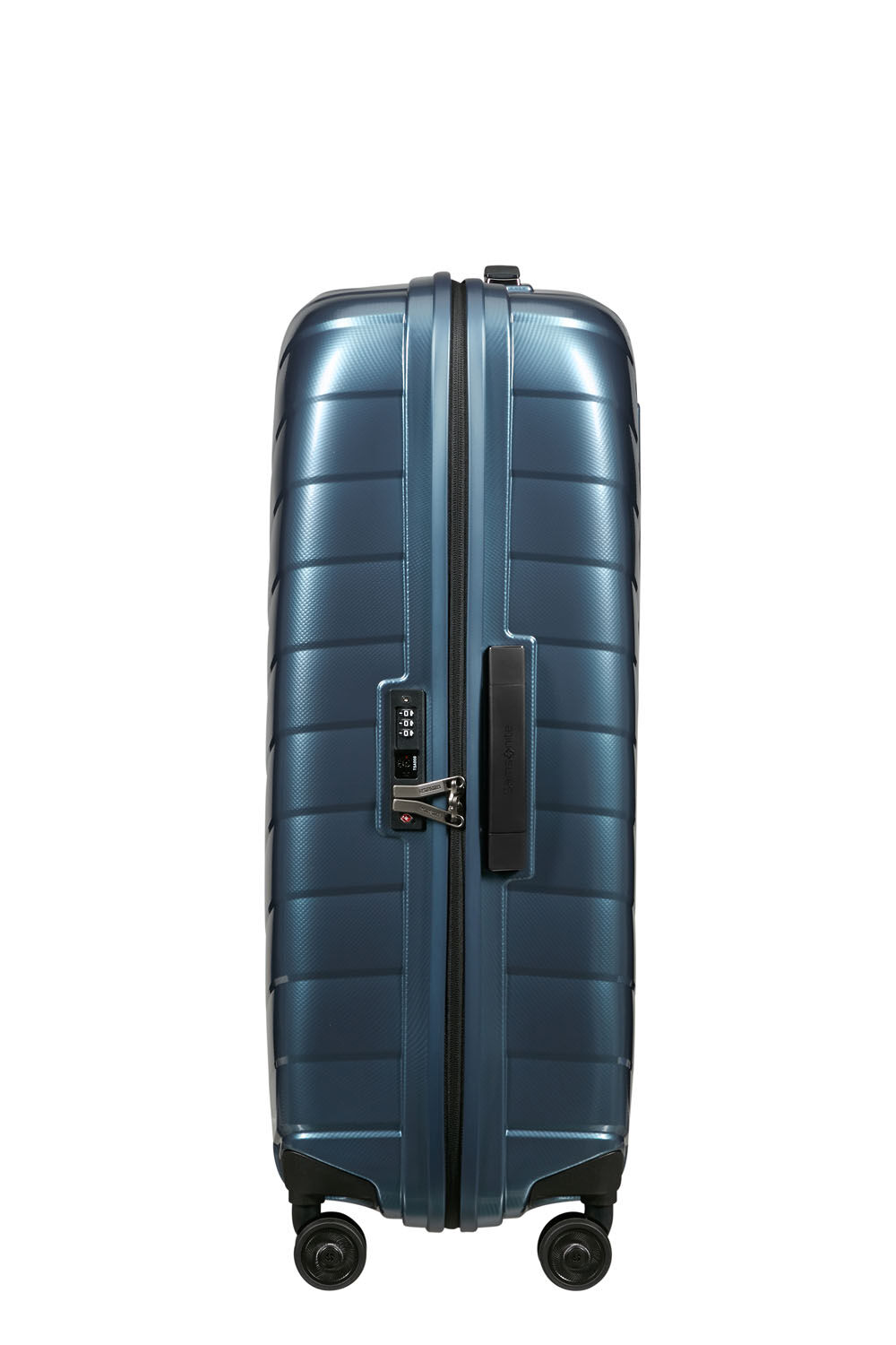 Samsonite Attrix Trolley mit 4 Rollen 75cm Steel Blue Samsonite Attrix Trolley mit 4 Rollen 75cm Steel Blue