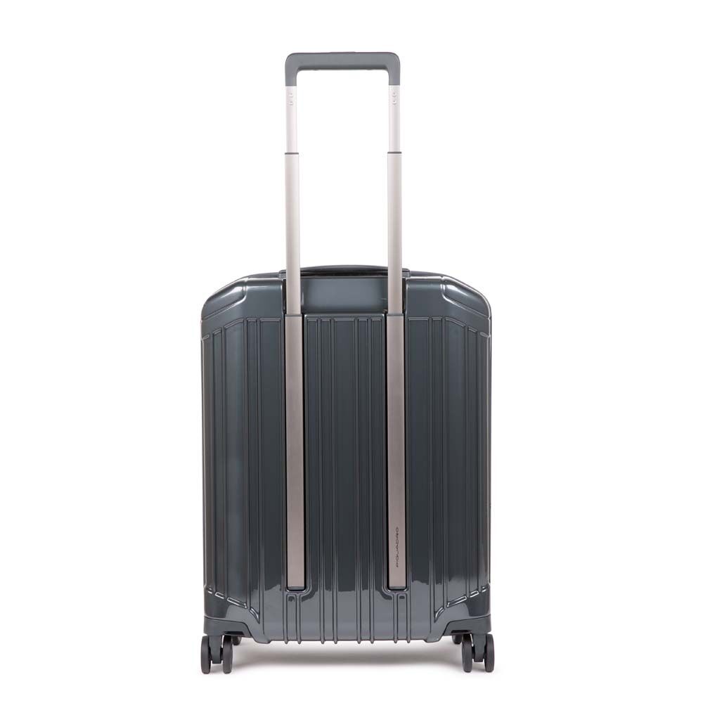 Piquadro PQ-Light Ultra slim Kabinen-Hartschalentrolley schwarz