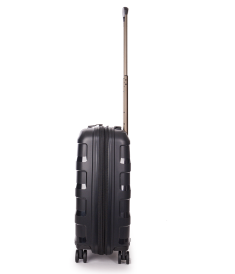 Stratic Straw + Hartschalen-Koffer S, erweiterbar black