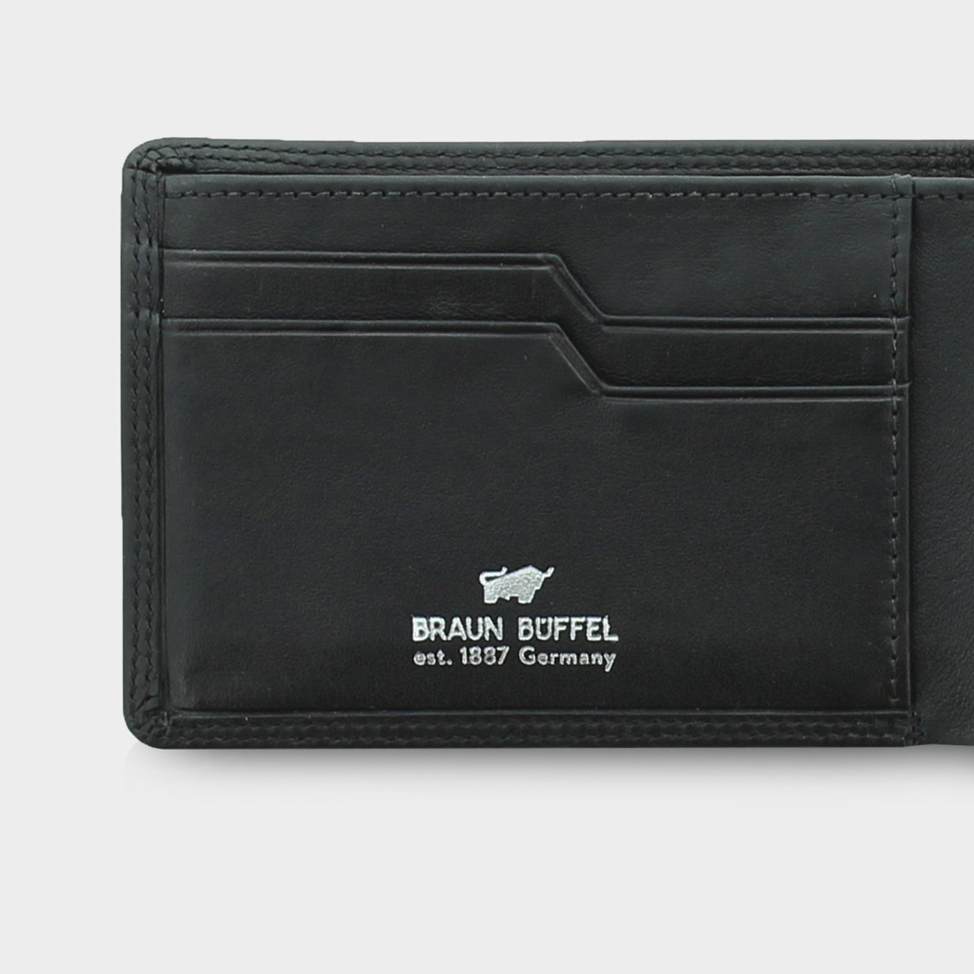 Braun Büffel GOLF SECURE RFID Geldbörse S 2+2CS schwarz