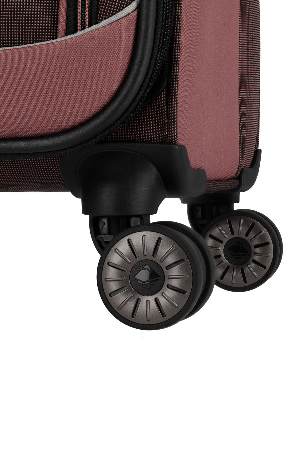 Travelite Viia Trolley-Set 4-Rad L erw./M erw./S/Reisetasche Frühlingsrose