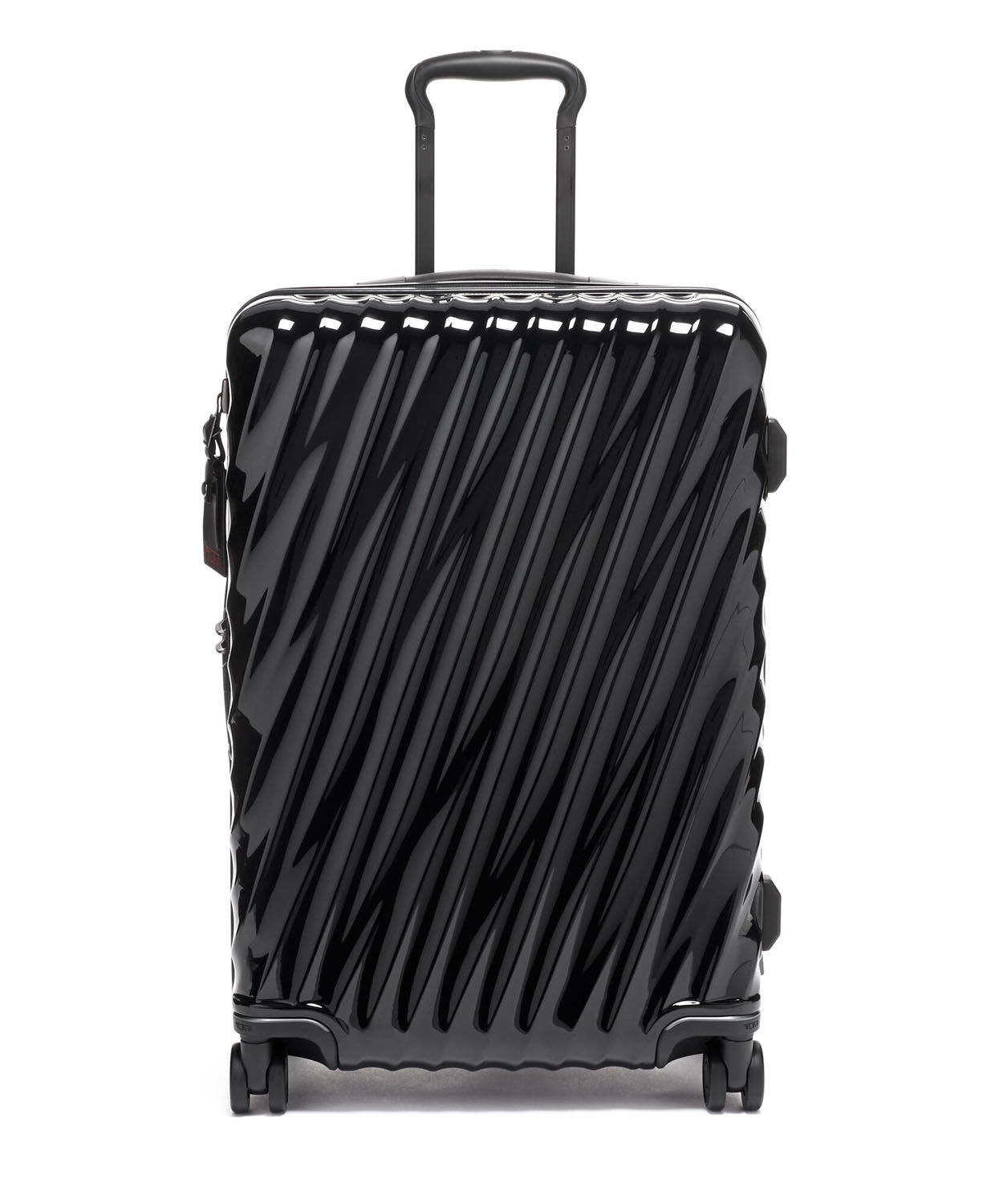 Tumi 19 Degree Erweiterbarer Aufgabekoffer für Kurzreisen 66cm, glänzed Black