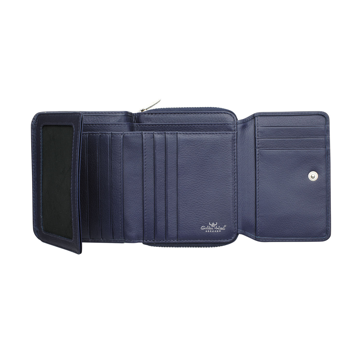 Golden Head Madrid RV-Börse RFID Protect blau