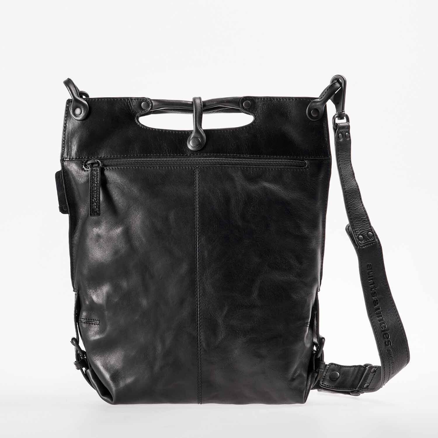 aunts & uncles Grandma's Luxury Club Mrs. Pancake Umhängetasche blacksmoke