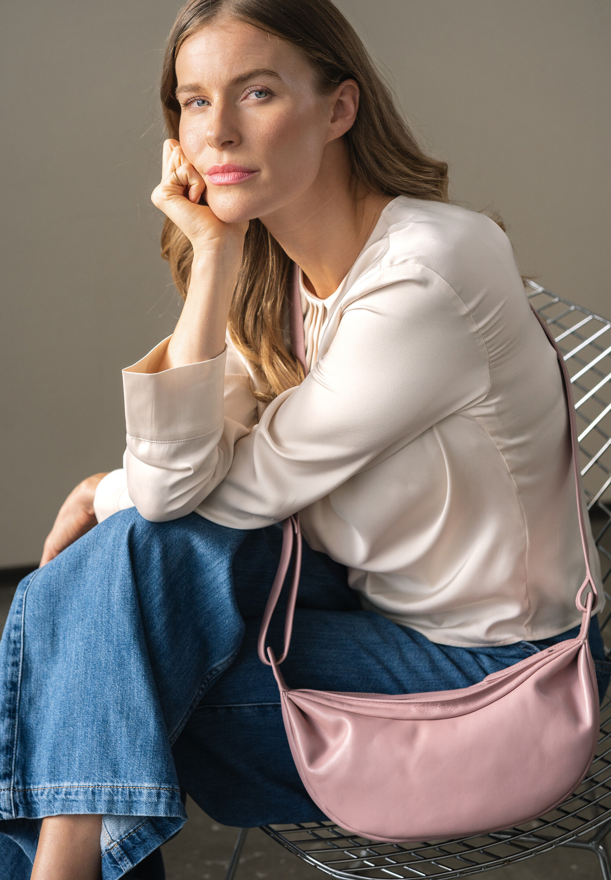 aunts & uncles Jamie's Orchard Crocus Handtasche cosmetic pink