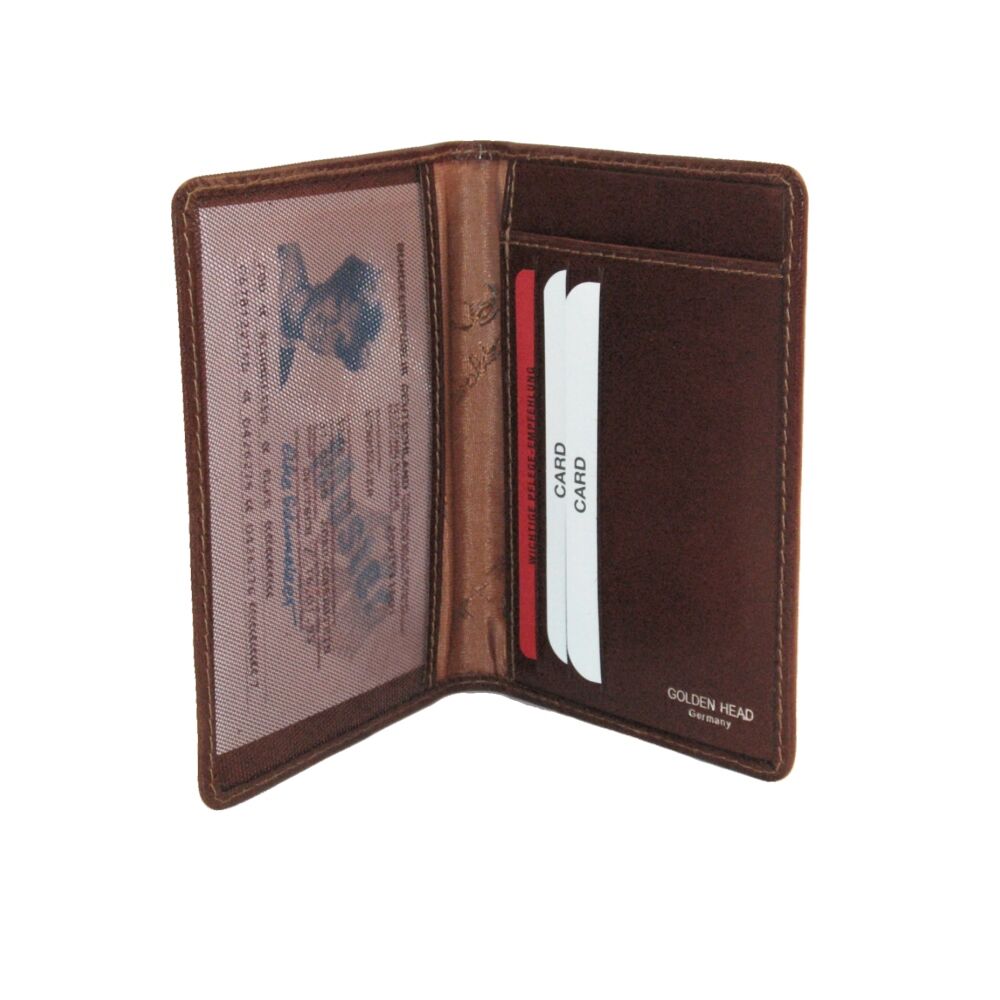 Golden Head Colorado RFID Protect Ausweisetui 4480-61 tabacco Golden Head Colorado RFID Protect Ausweisetui 4480-61 tabacco