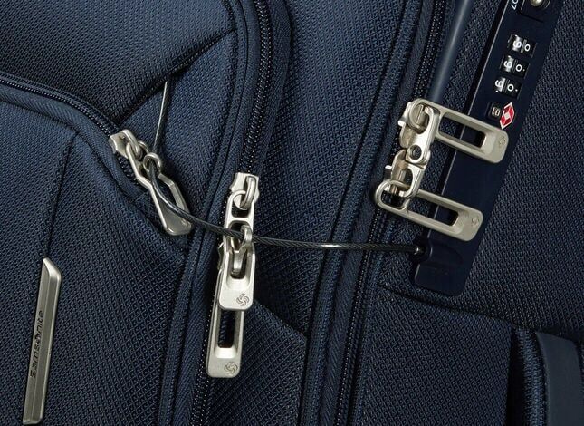 Samsonite Respark Trolley mit 4 Rollen erweiterbar 55cm + GRATIS HOTELGUTSCHEIN Ozone Black