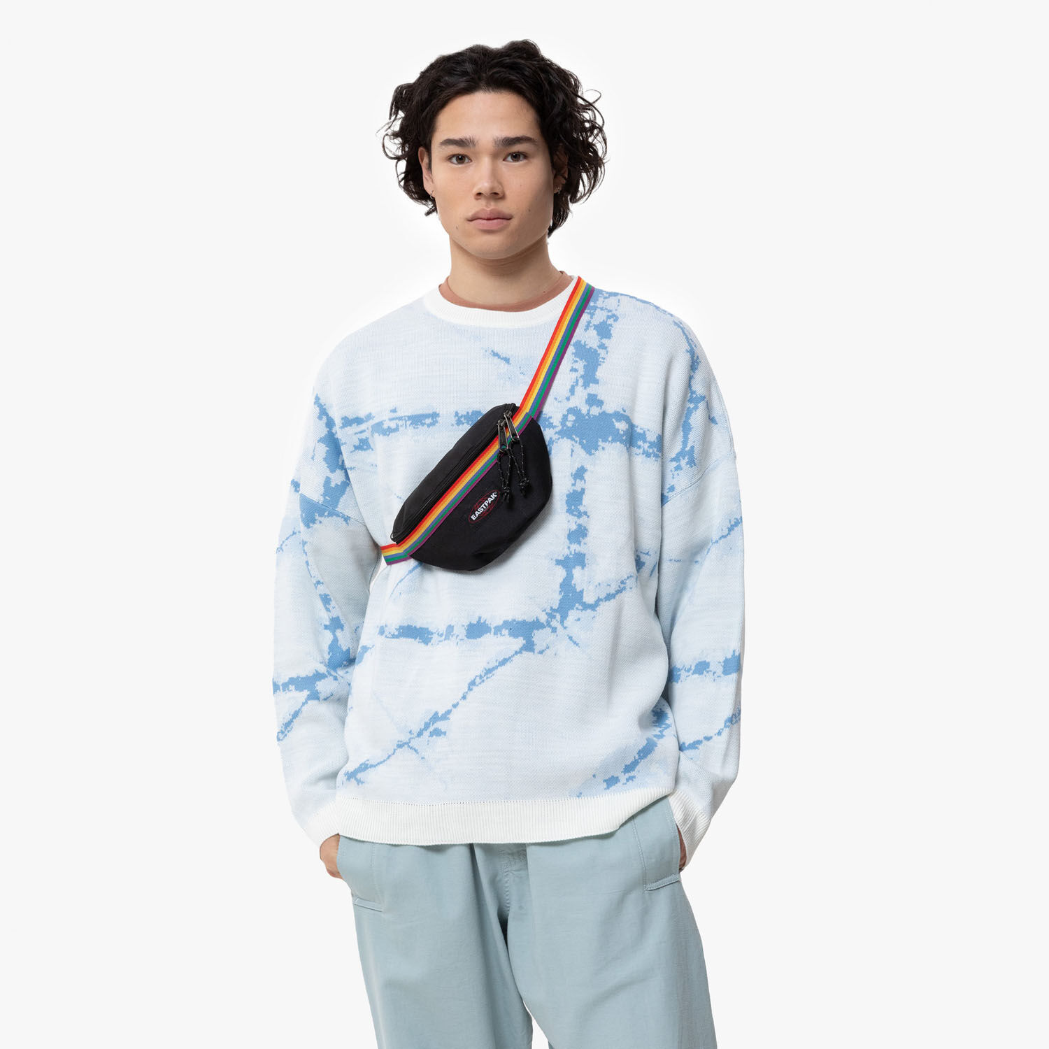 Eastpak Springer Bauchtasche Color Band Rainbow