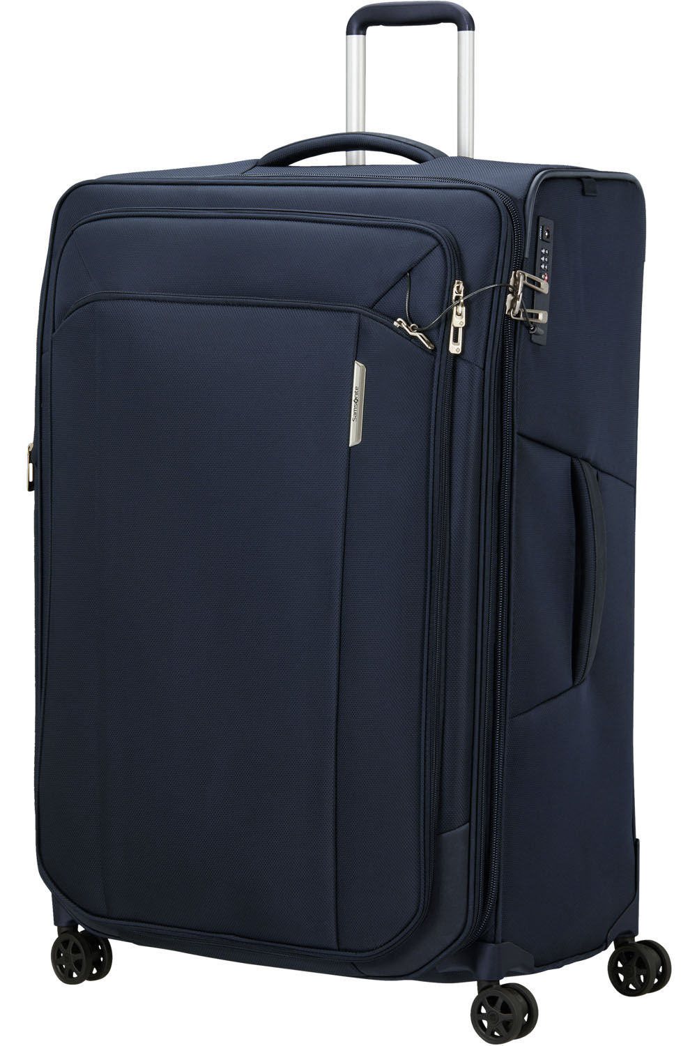 Samsonite Respark Trolley mit 4 Rollen erweiterbar 82cm + GRATIS HOTELGUTSCHEIN Midnight Blue