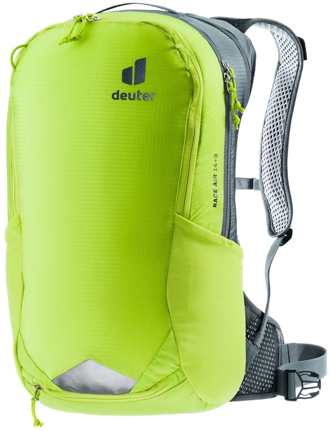Deuter Race Air 14+3 Fahrradrucksack citrus-graphite