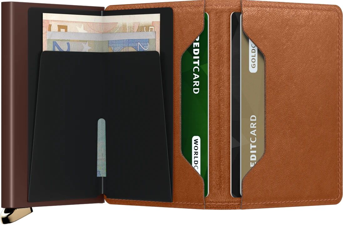 Secrid Slimwallet Premium Emboss SEl-Lines Cognac Secrid Slimwallet Premium Emboss SEl-Lines Cognac