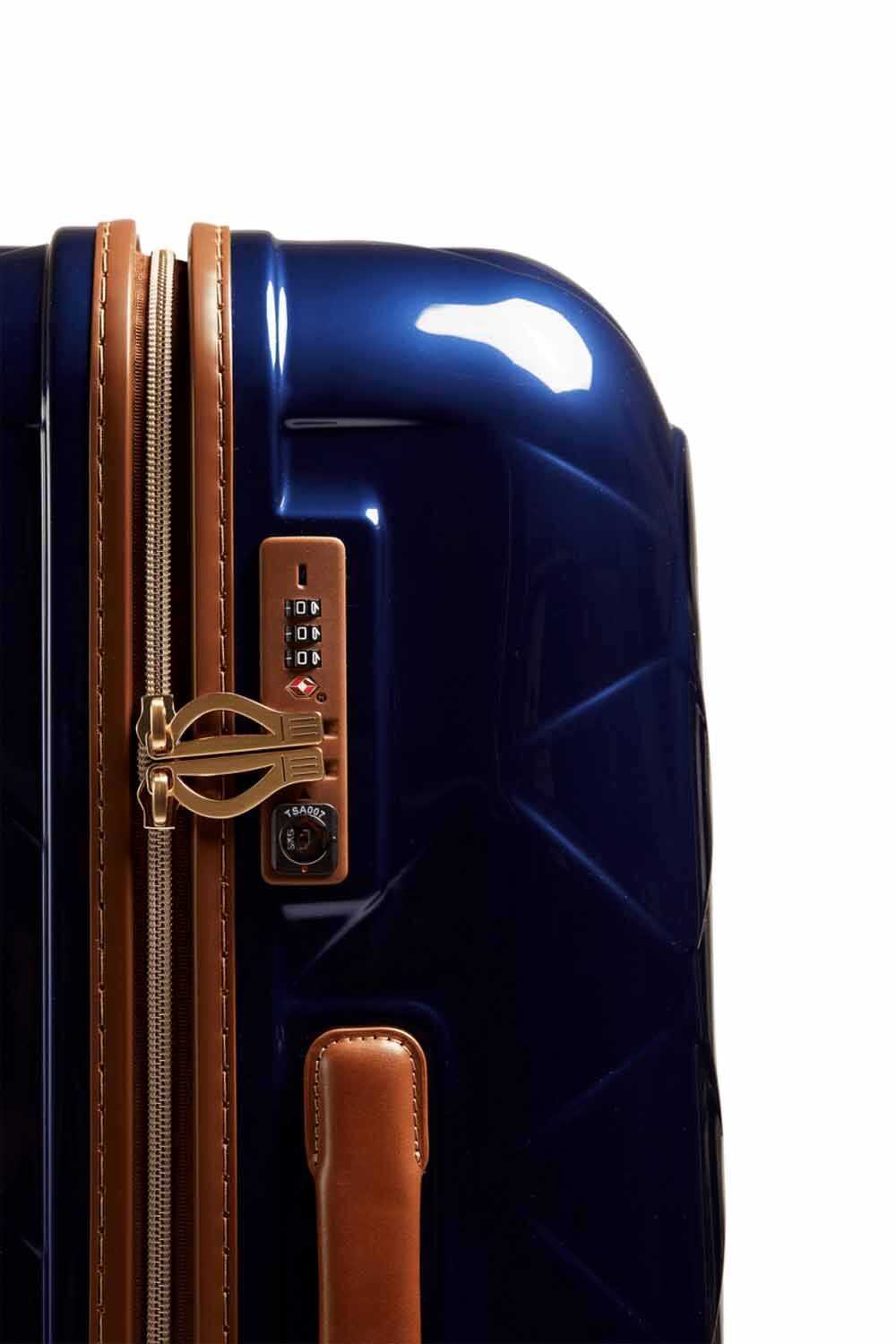 Stratic Leather & More Trolley S, 4-Rollen blue