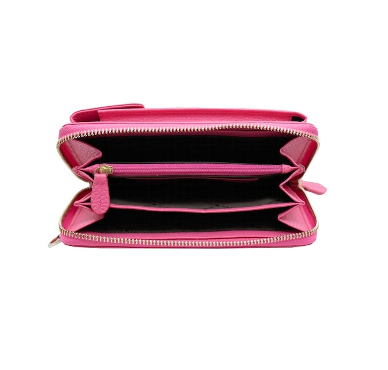 Braun Büffel ASTI RFID RV-Geldbörse mit Handyfach meta pink