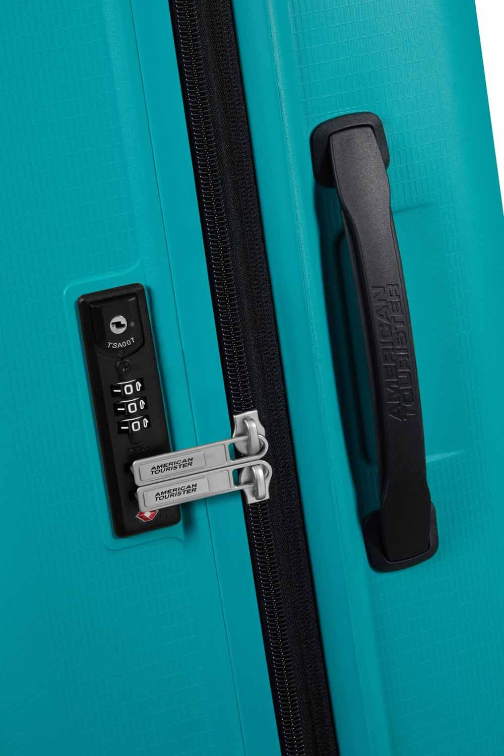 American Tourister AeroStep 67cm Check-in Größe M, erweiterbar Turquoise Tonic