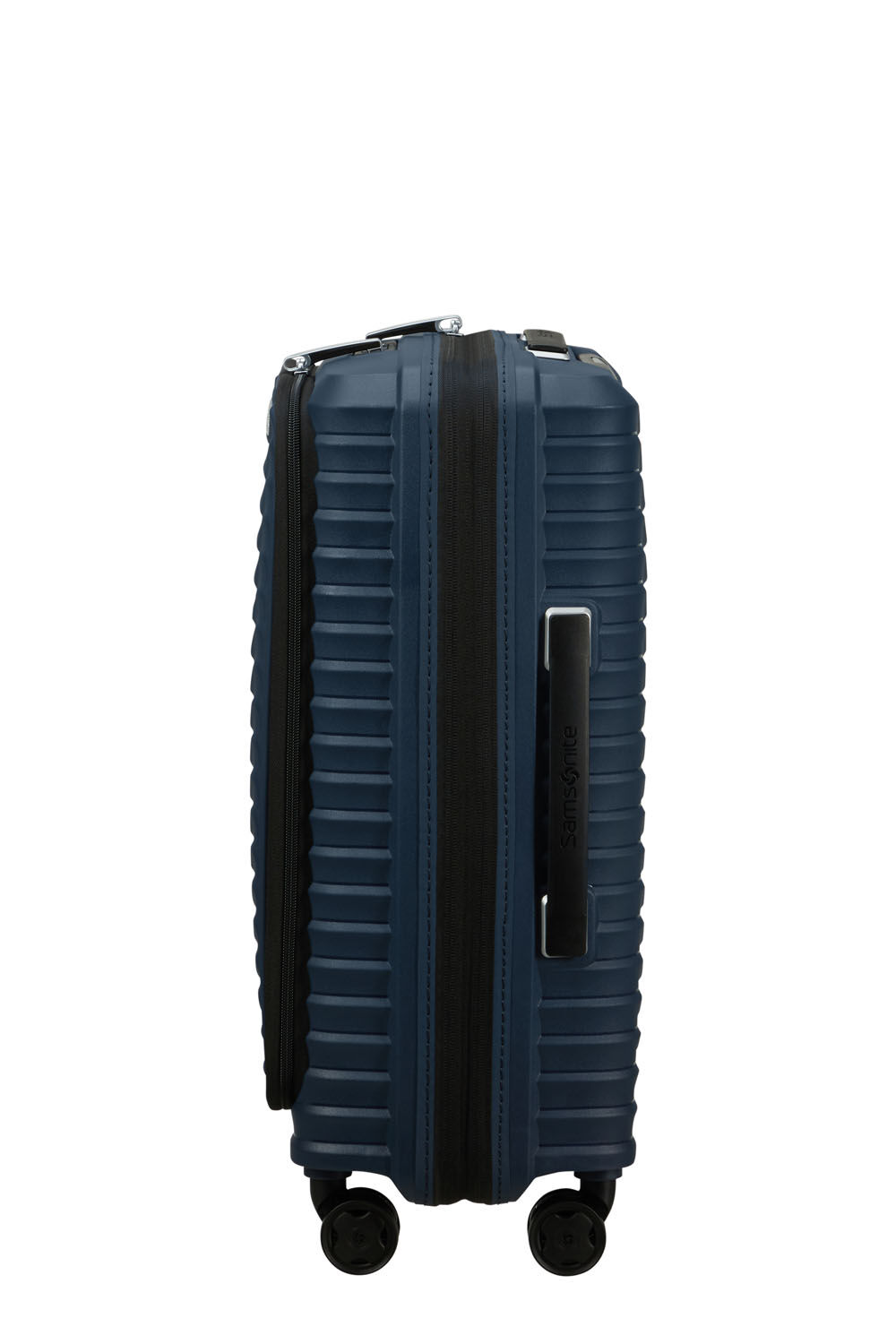 Samsonite Upscape Trolley mit 4 Rollen erweiterbar 55cm -Easy Access + GRATIS HOTELGUTSCHEIN Blue Nights