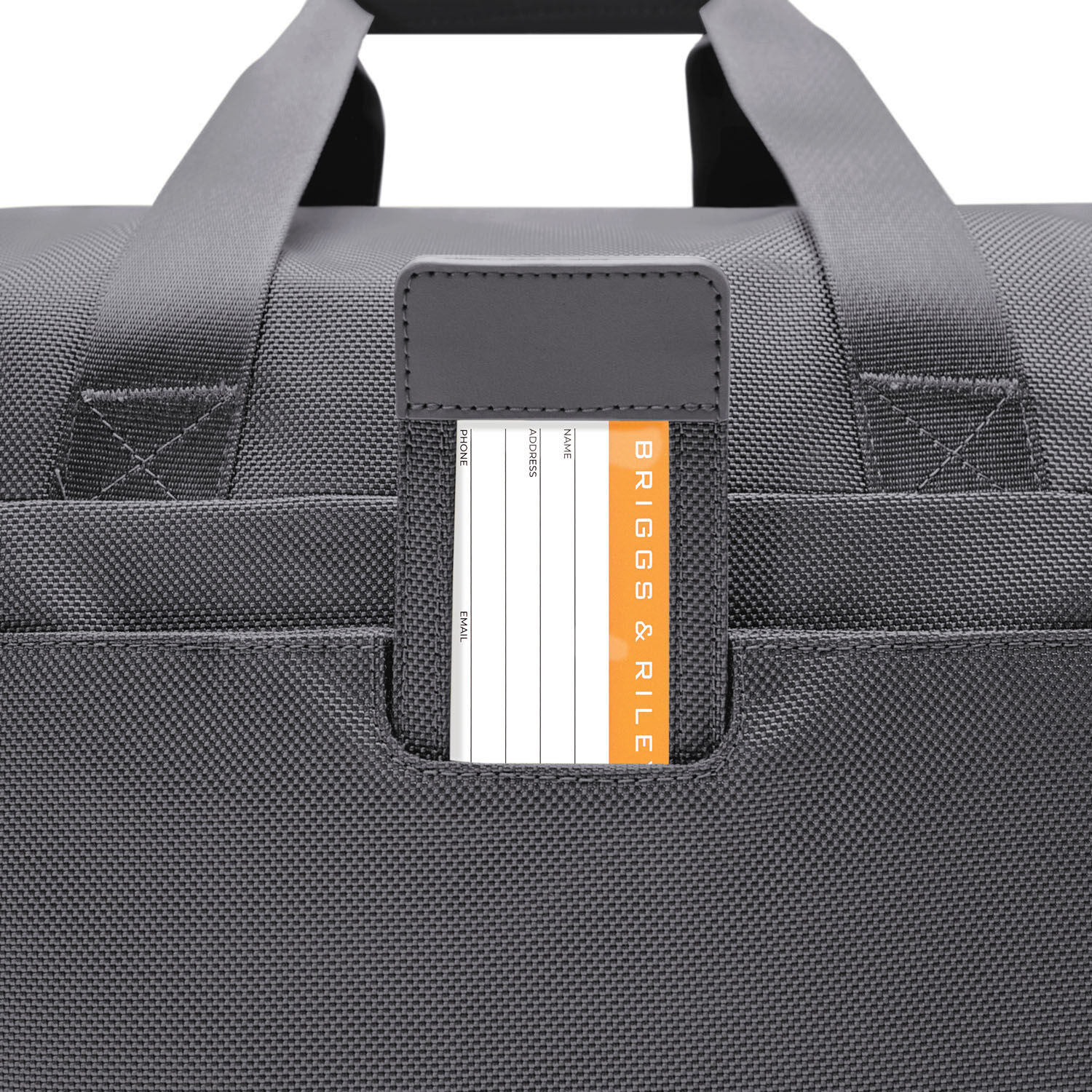 Briggs & Riley Baseline Limited Edition Underseat Duffle Steel Grey Briggs & Riley Baseline Limited Edition Underseat Duffle Steel Grey