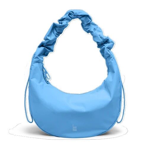 GOT BAG Moon Bag Ruffle Umhängetasche, monochrome aqua