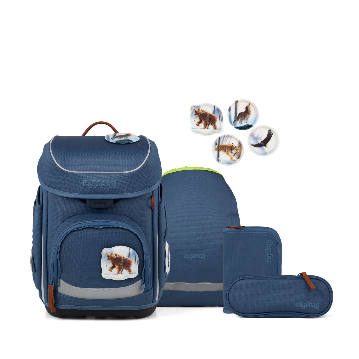 ergobag cubo Nordic Horizon Schulranzen, 5-teiliges Set, Special Edition 2026