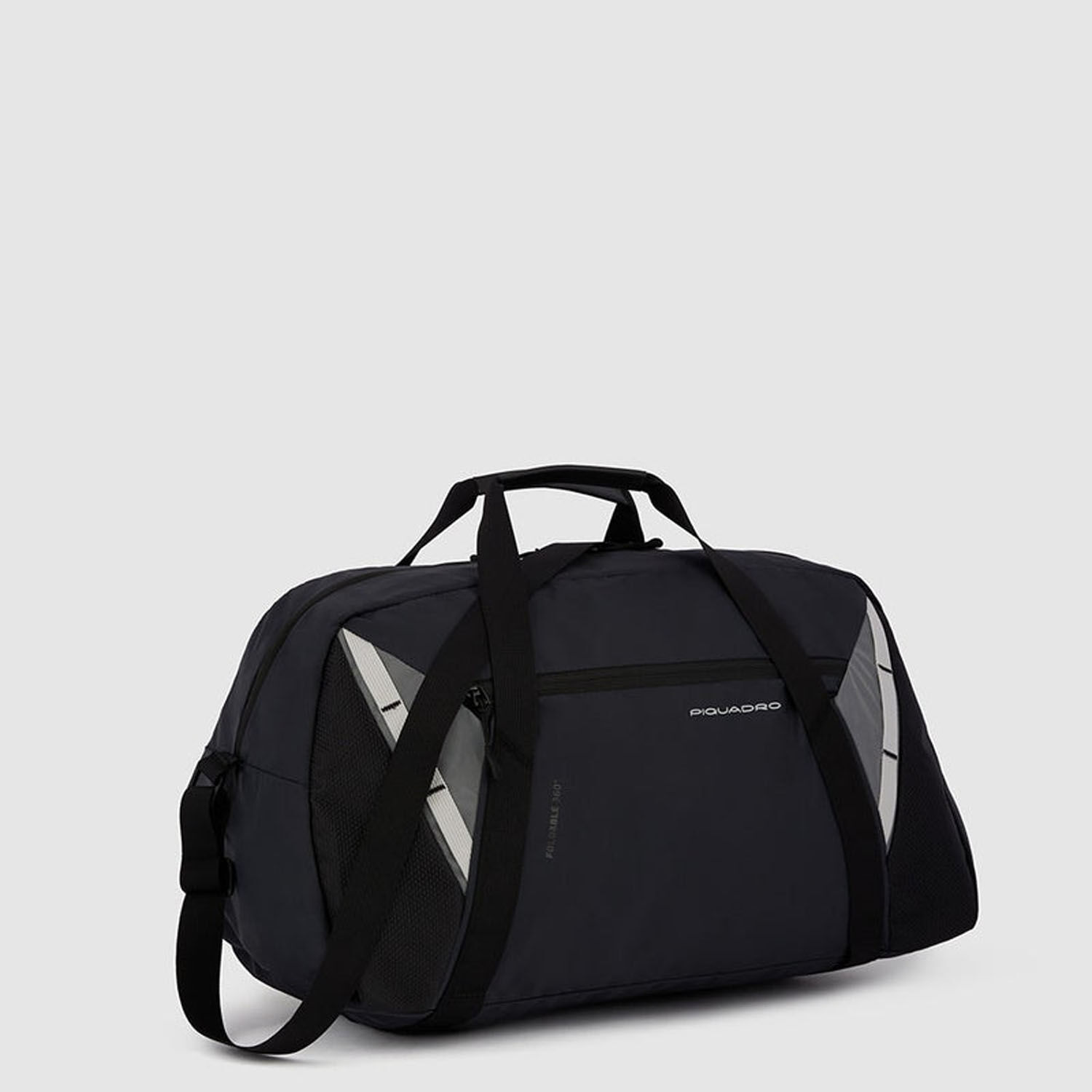 Piquadro Foldable Faltbarer Weekender aus rezykliertem Stoffm Stoff Piquadro Foldable Faltbarer Weekender aus rezykliertem Stoffm Stoff
