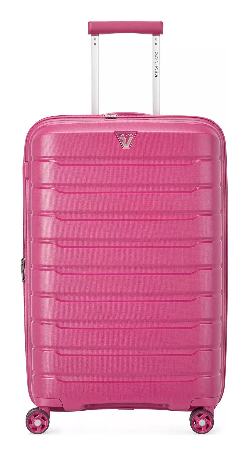 Roncato B-Flying Medium Spinner, erweiterbar 68cm Magenta