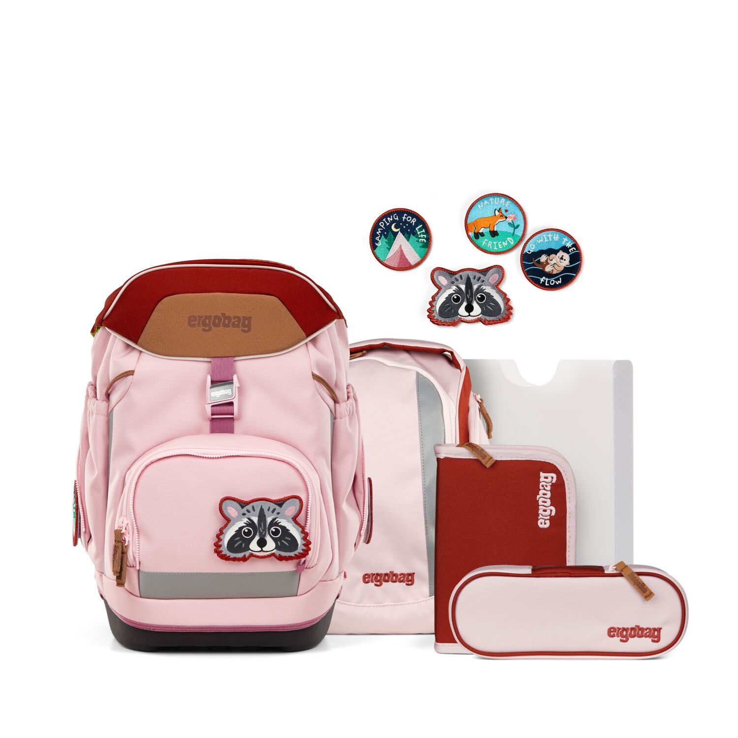 ergobag pack ECO HERO 6-teiliges Set, Next Nature Special Edition PfadfindBär