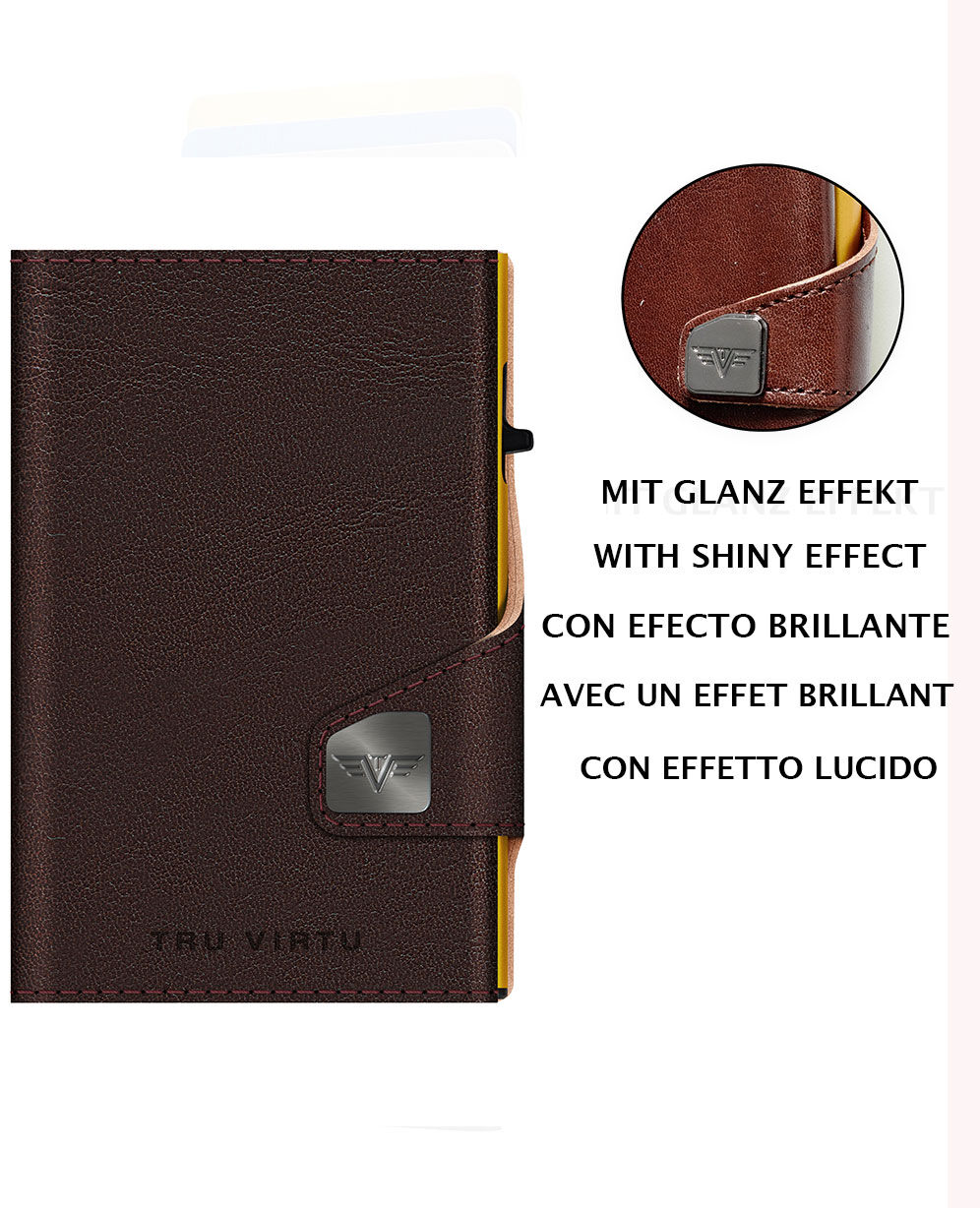 Tru Virtu Click & Slide Wallet *Special Edition* Florence Café/Gold Tru Virtu Click & Slide Wallet *Special Edition* Florence Café/Gold