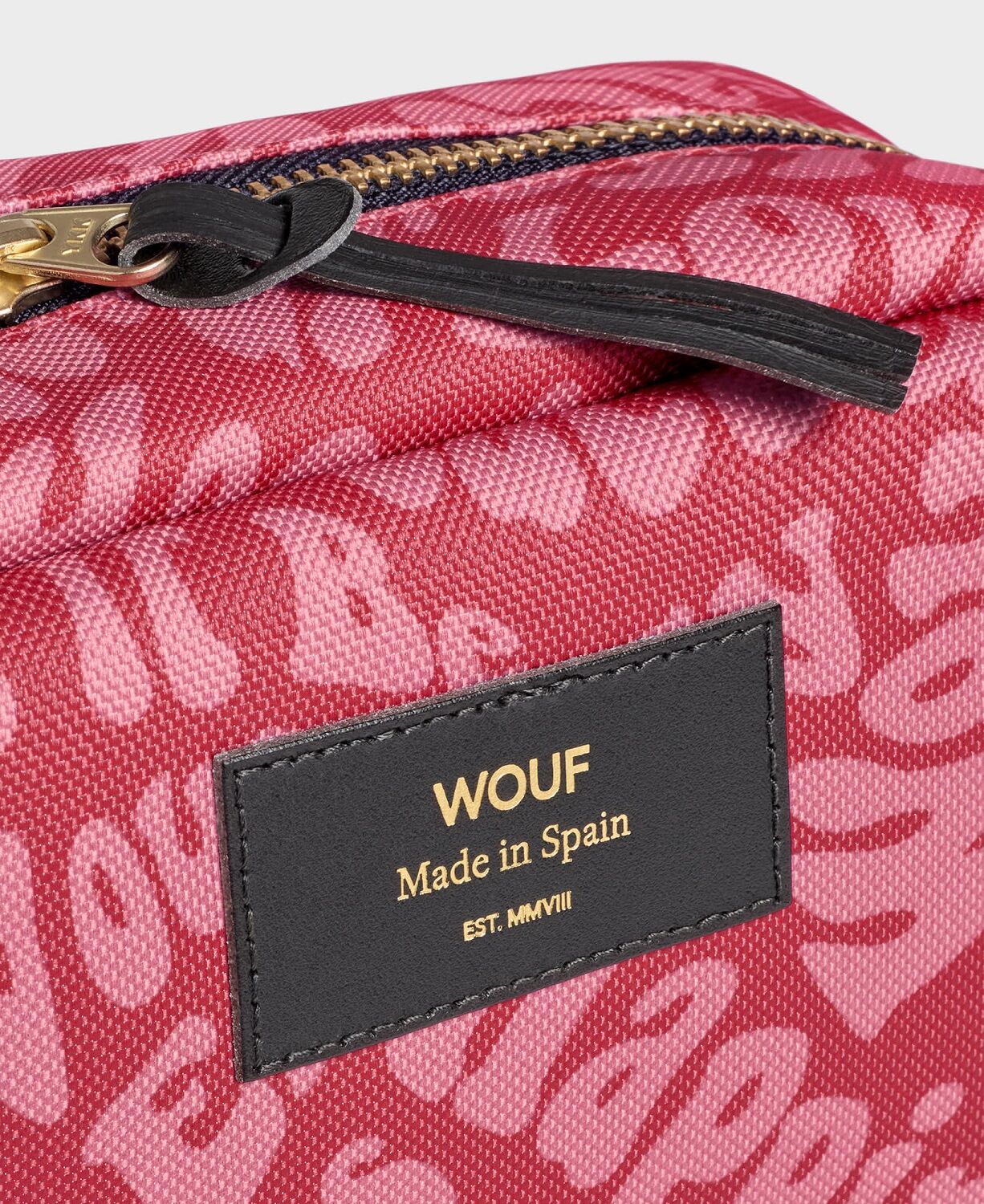 Wouf Accessories Makeup Bag Recycled Collection Groovy