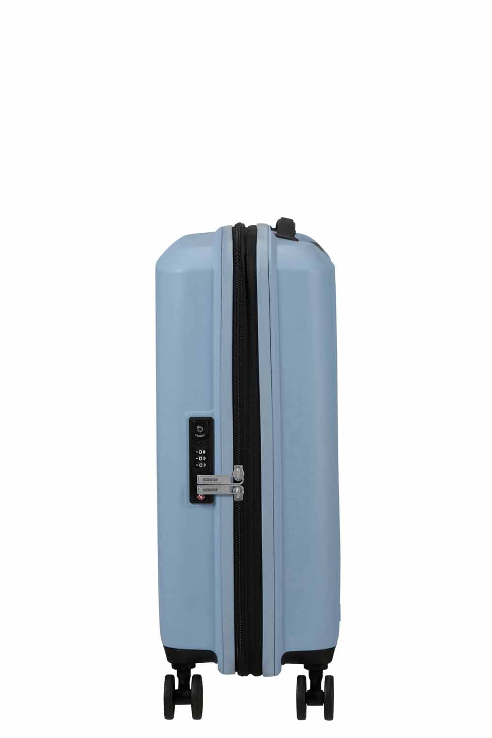 American Tourister AeroStep Handgepäck 55cm erweiterbar Soho Grey