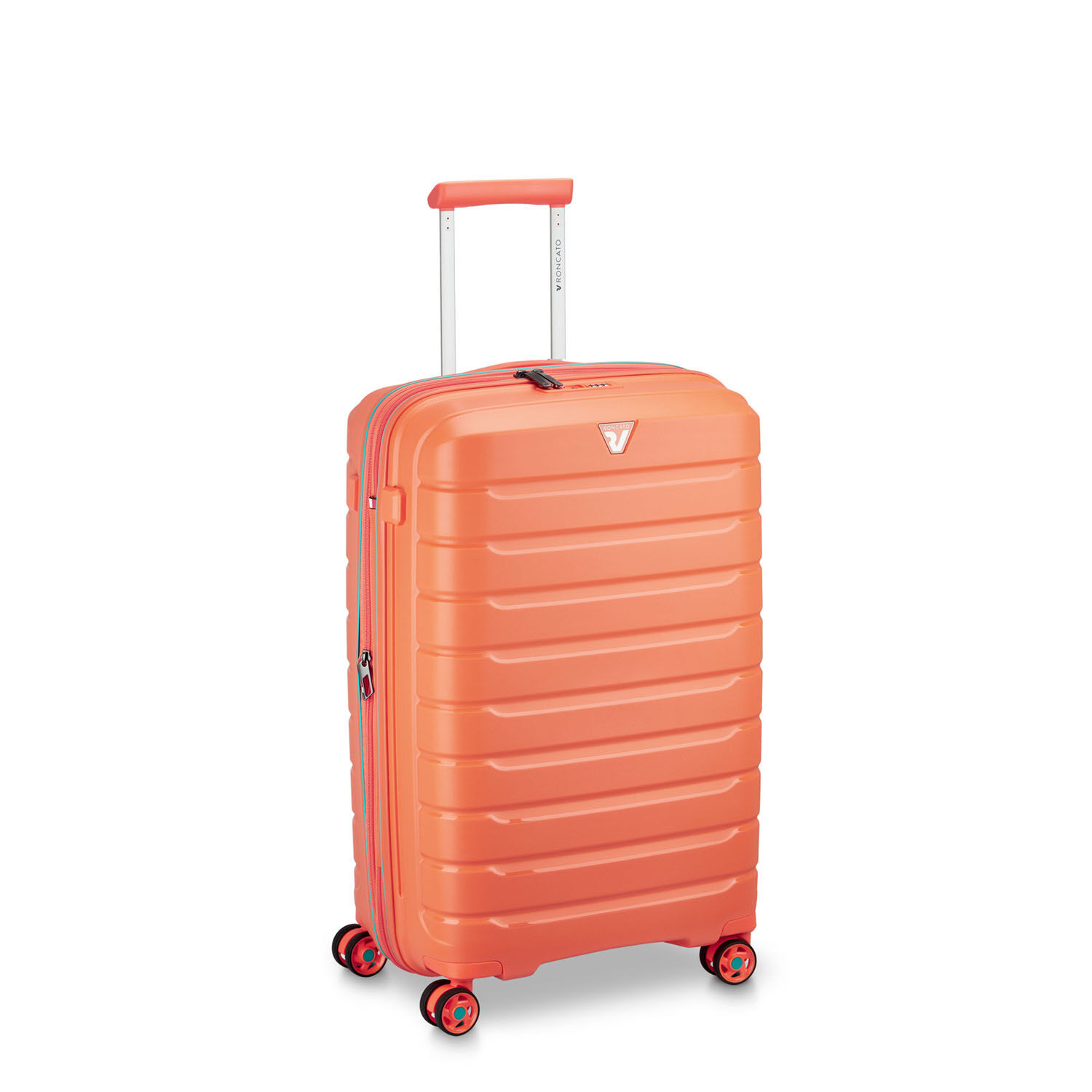 Roncato B-Flying Spot Mittelgrosse Koffer Erweiterbar 68cm Apricot Orange