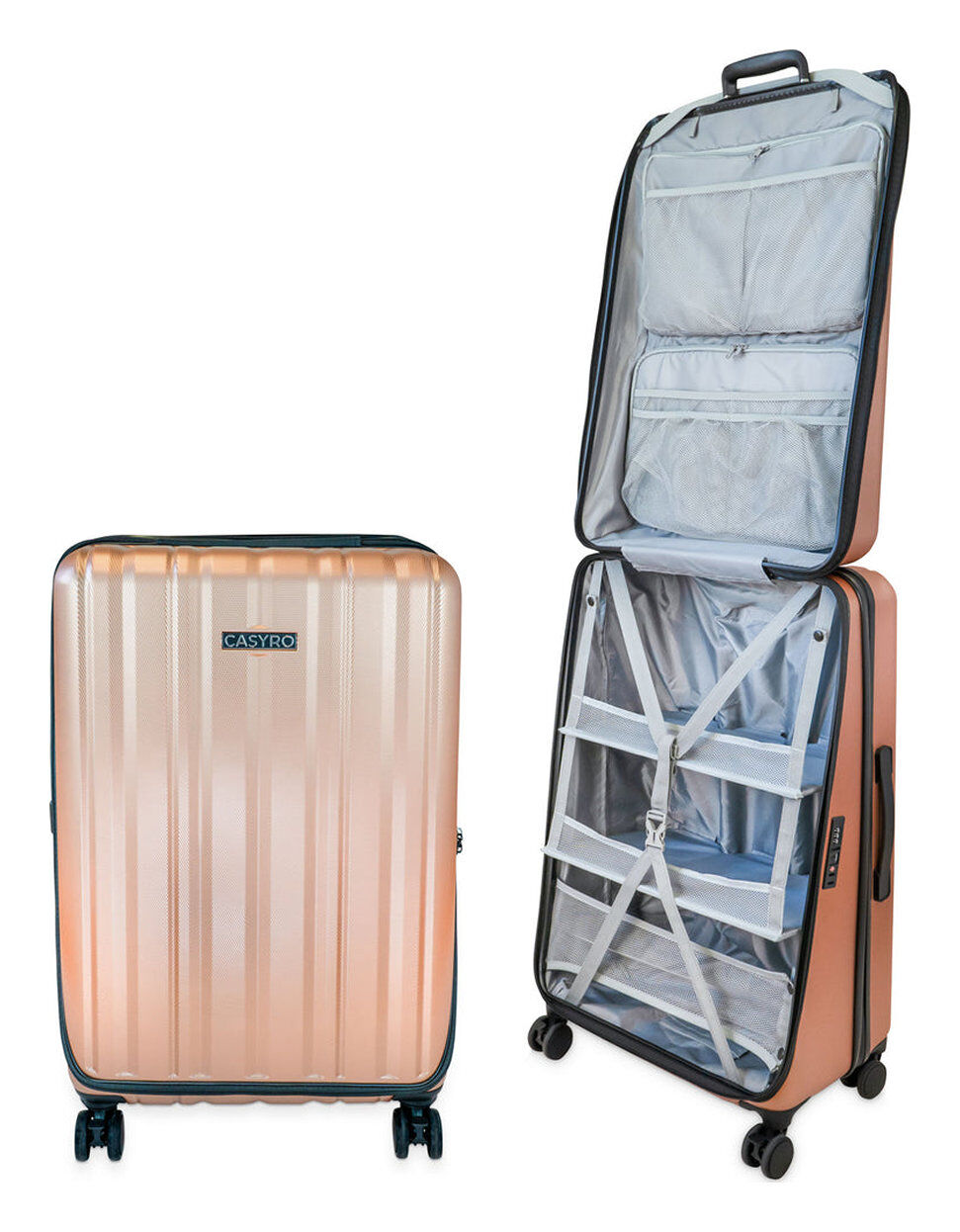 CASYRO Stand-Up Koffer L Rose Gold