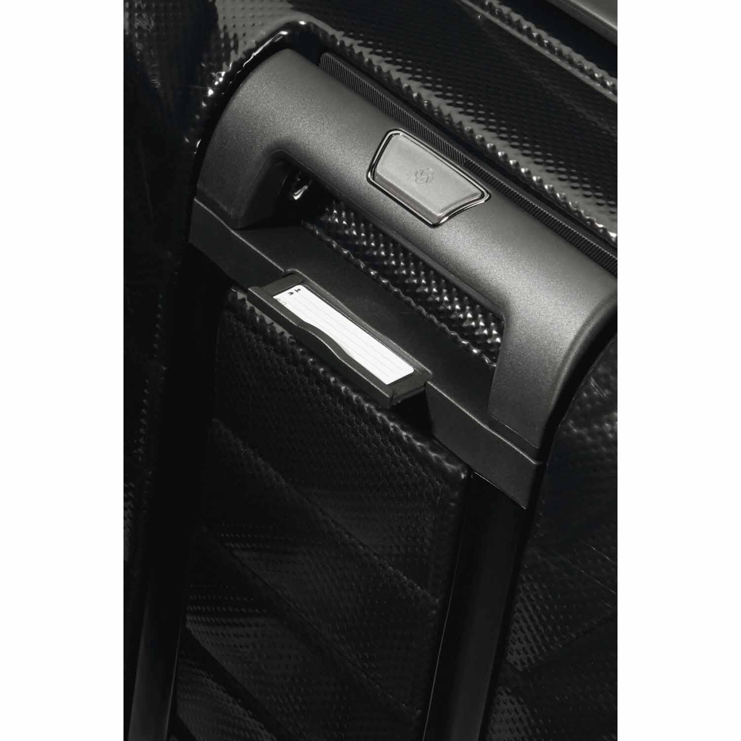 Samsonite Proxis Trolley mit 4 Rollen 81cm + GRATIS HOTELGUTSCHEIN Schwarz